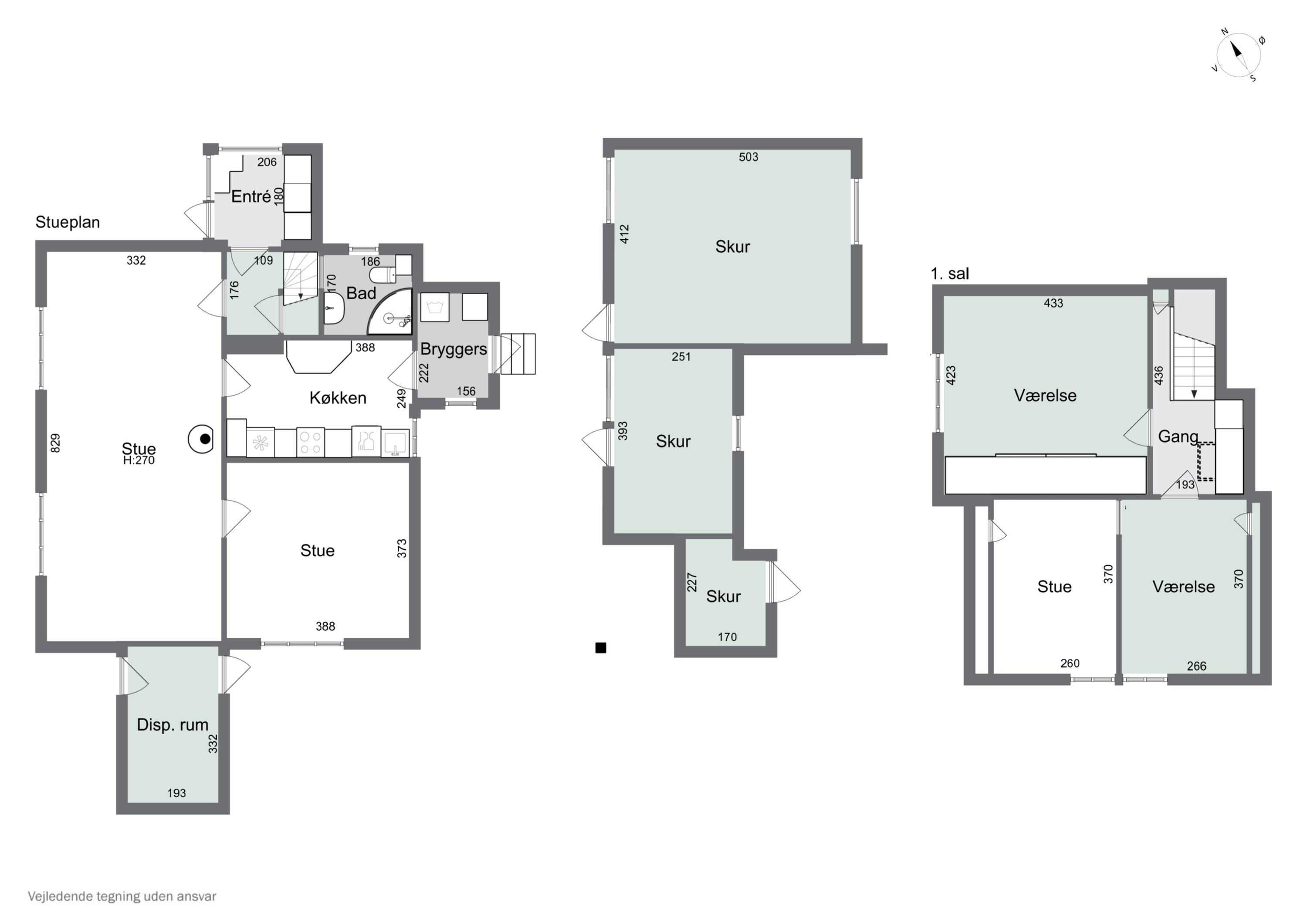 Plantegninger billede af Torvegade 17, 4690 Haslev