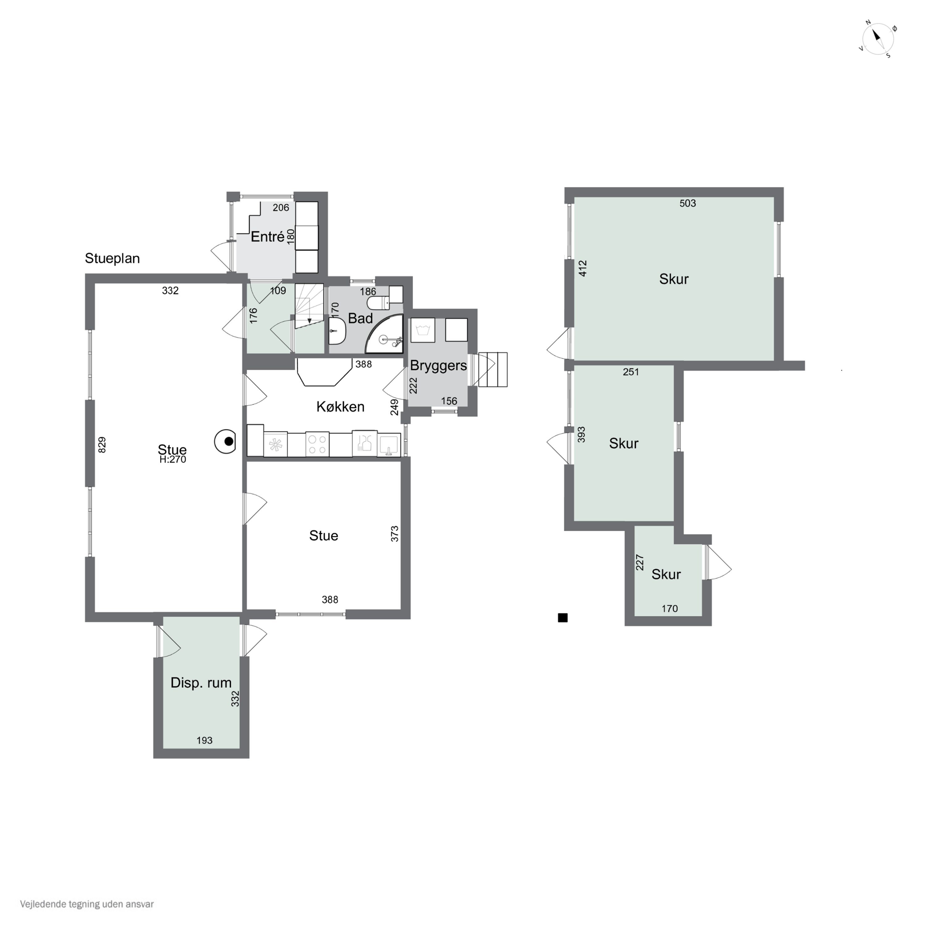 Plantegninger billede af Torvegade 17, 4690 Haslev
