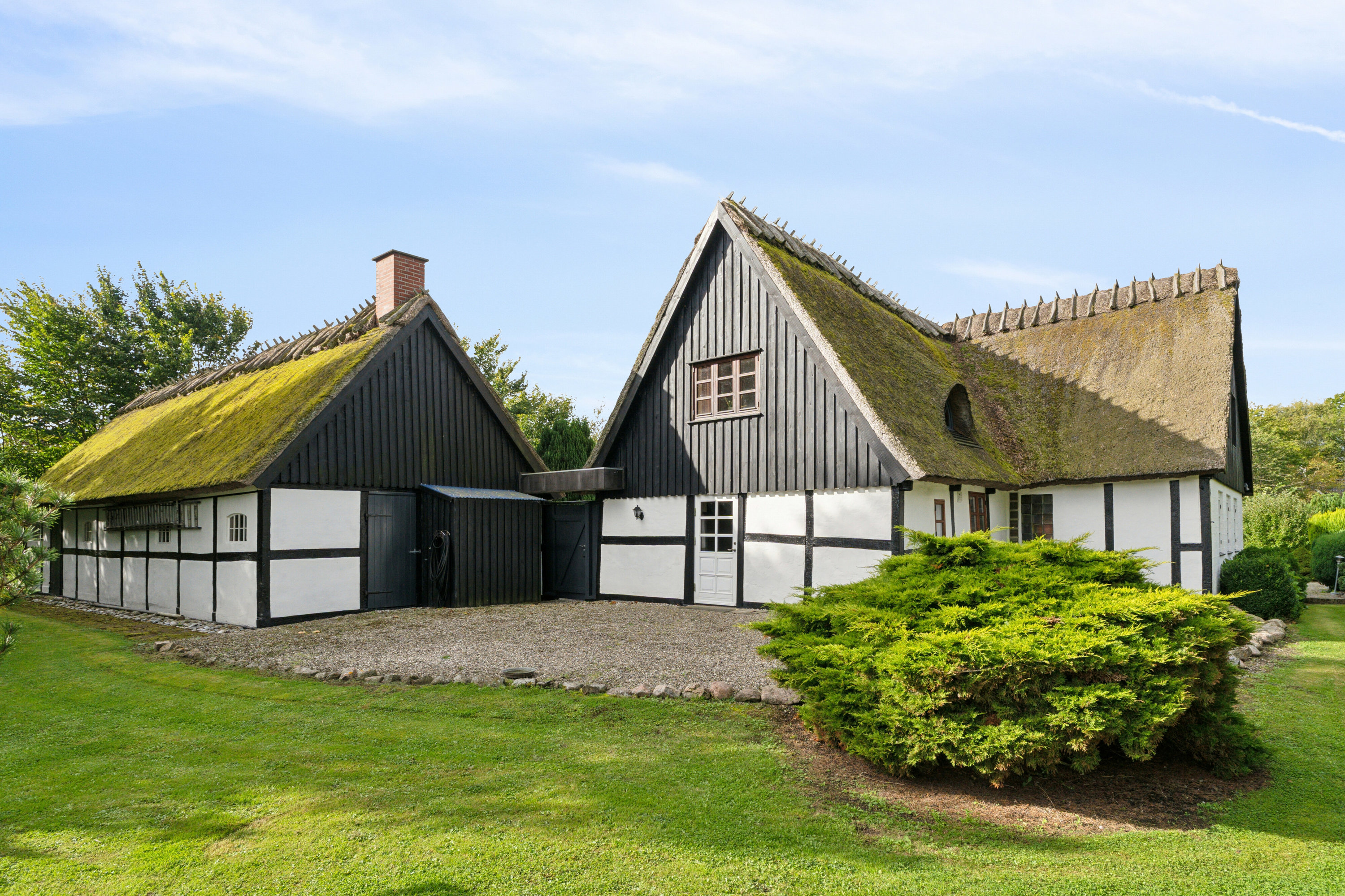 Fremhævet set fra haven billede i fuldskærmstilstand. Billede af Møllehusvej 17, Smerup, 4653 Karise