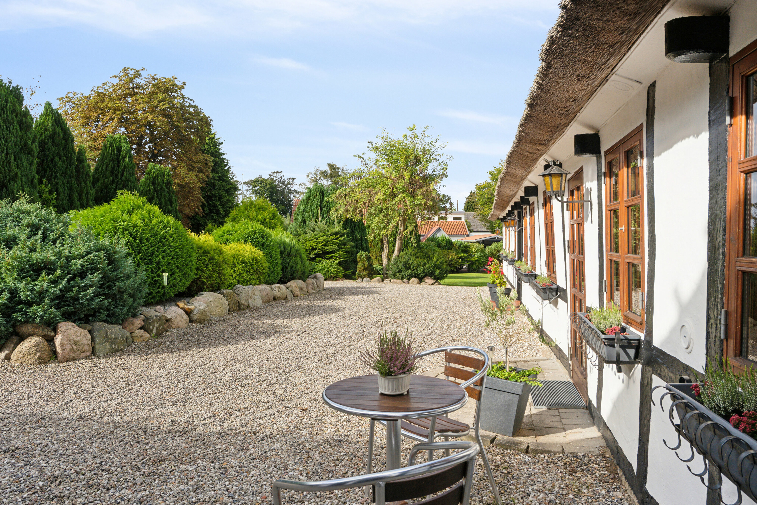 Fremhævet terrasse billede i fuldskærmstilstand. Billede af Møllehusvej 17, Smerup, 4653 Karise