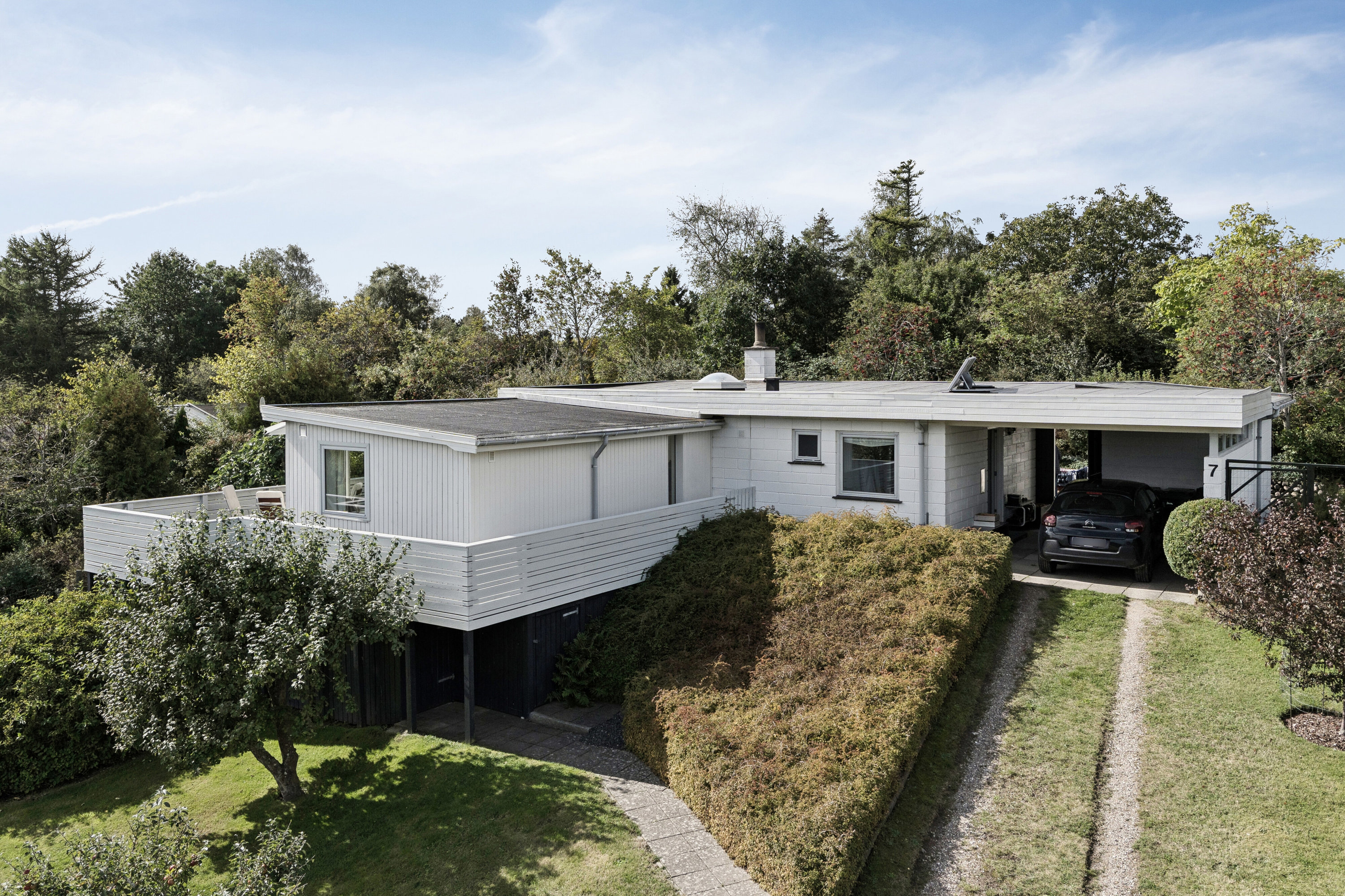 Fremhævet udendørs billede i fuldskærmstilstand. Billede af Lars Krandsvej 7, Klint, 4500 Nykøbing Sj