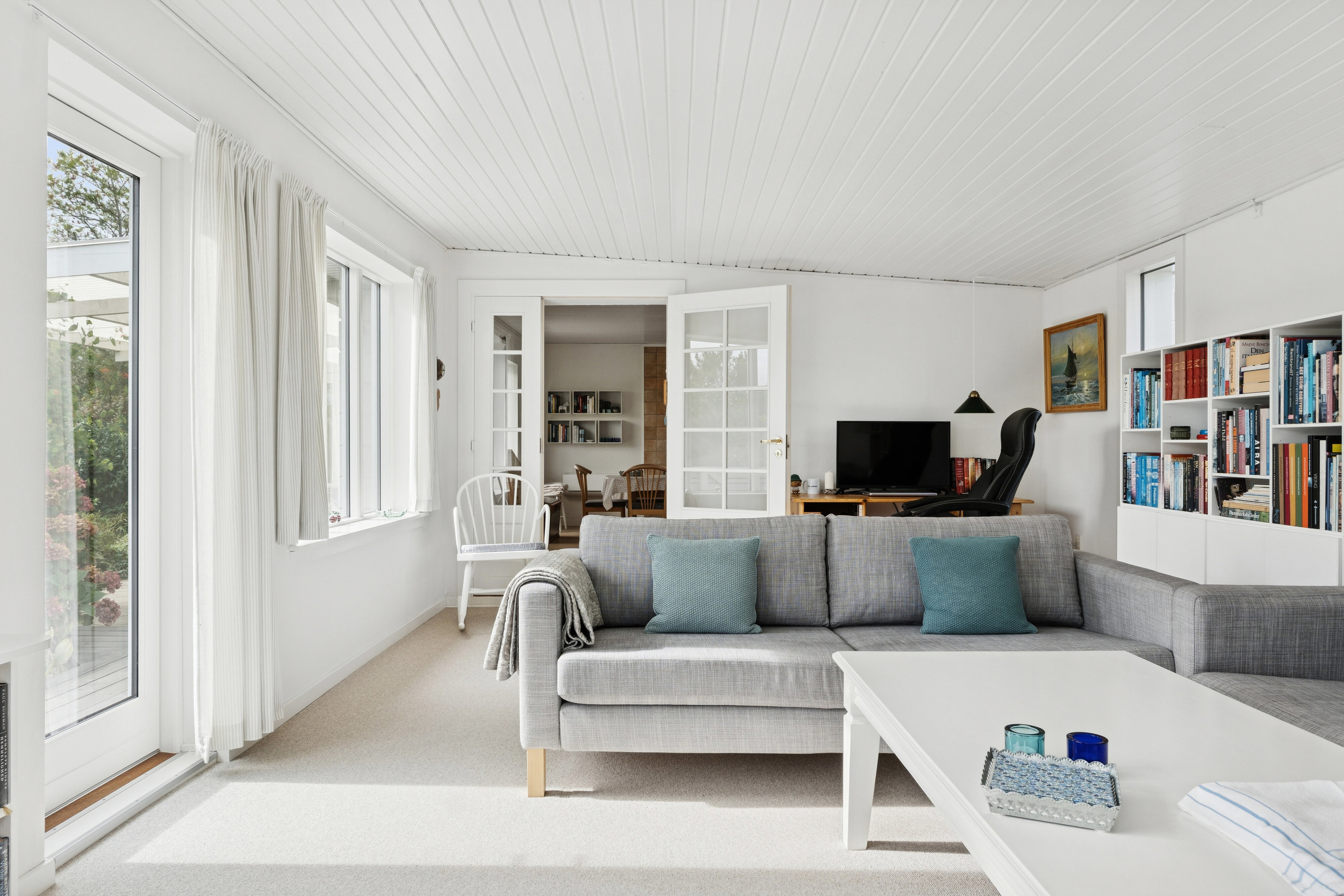 Fremhævet stue billede i fuldskærmstilstand. Billede af Lars Krandsvej 7, Klint, 4500 Nykøbing Sj