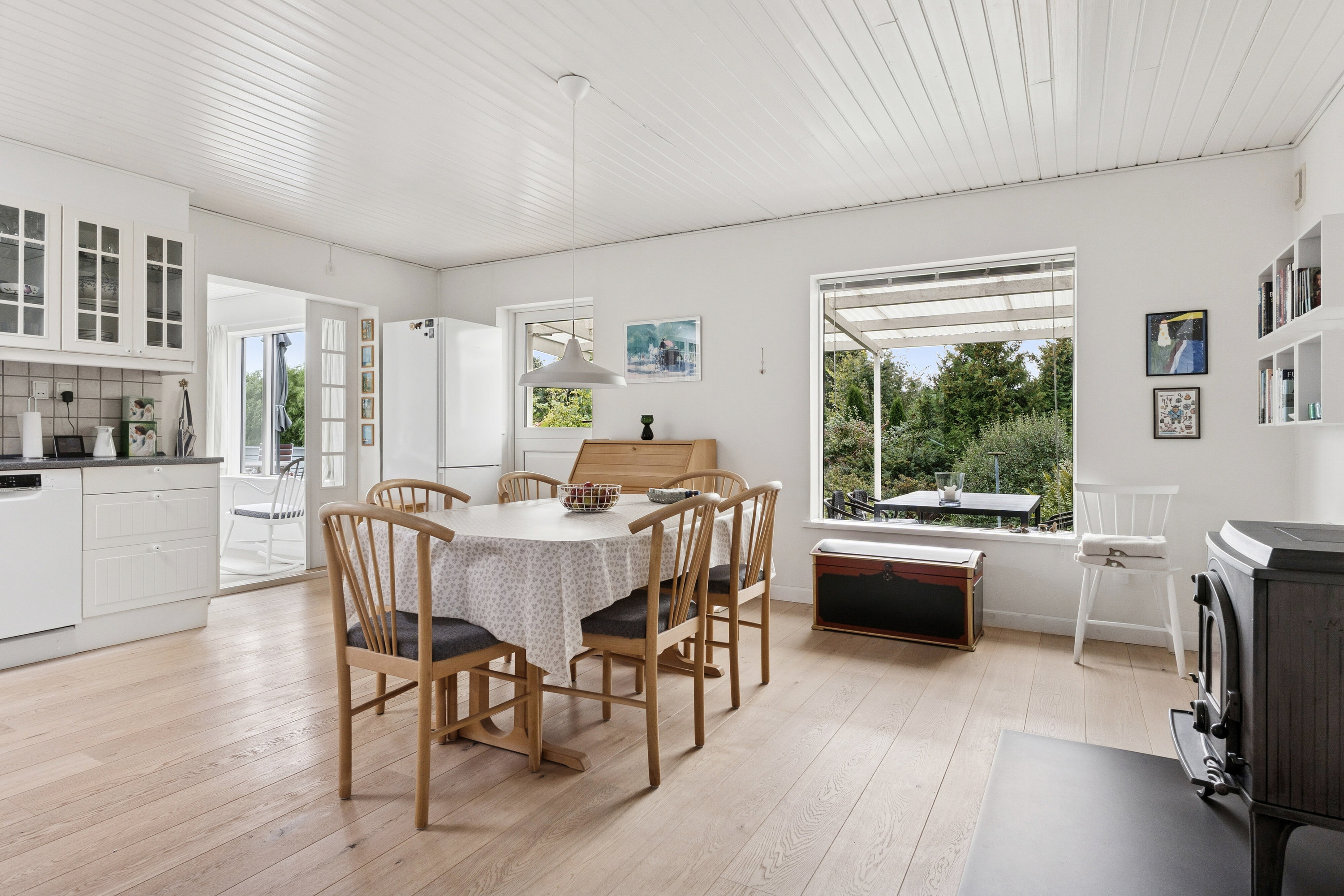 Fremhævet spisestue billede i fuldskærmstilstand. Billede af Lars Krandsvej 7, Klint, 4500 Nykøbing Sj