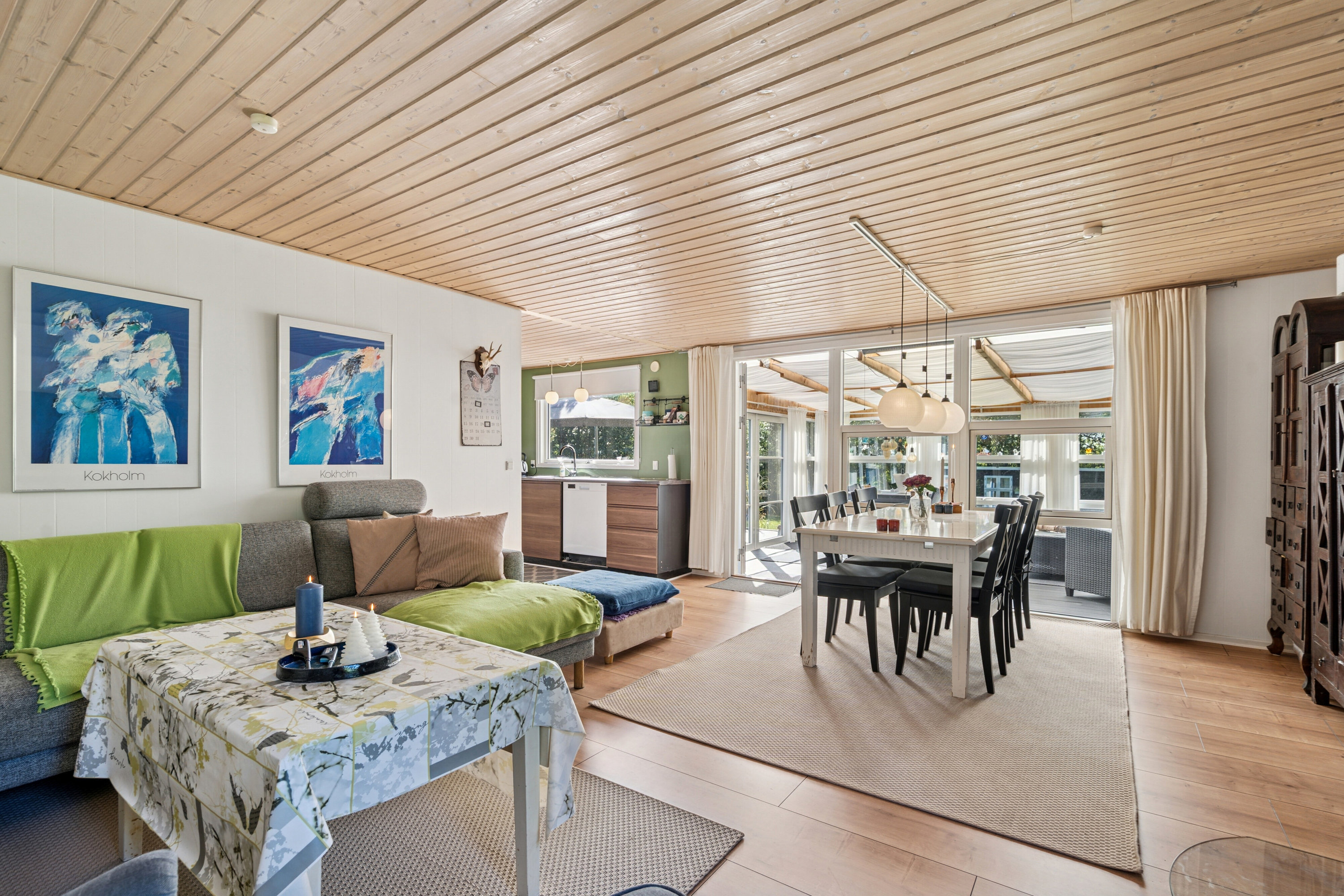 Fremhævet stue billede i fuldskærmstilstand. Billede af Bellisvej 1, Stoense Udflytter, 5953 Tranekær