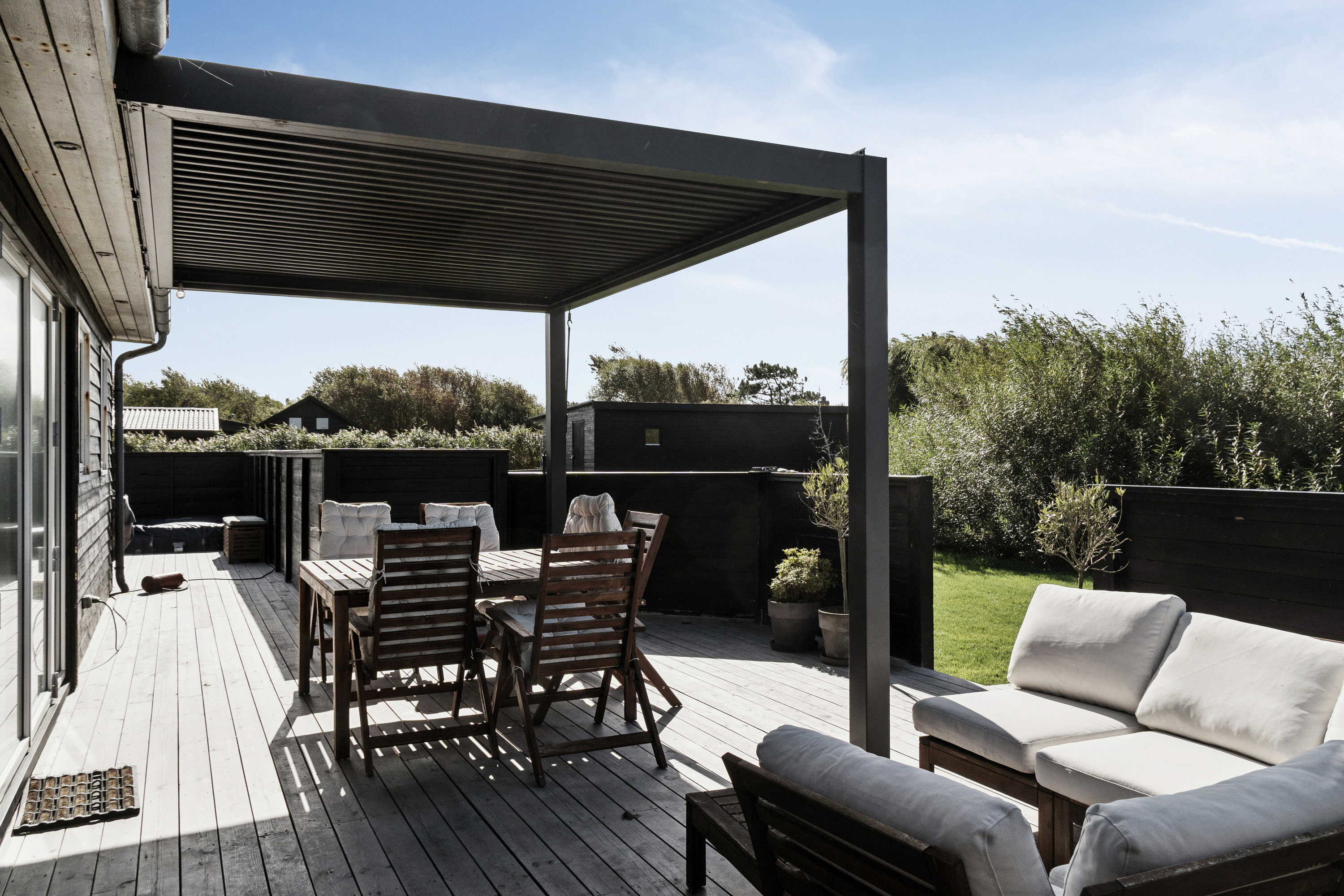 Fremhævet terrasse billede i fuldskærmstilstand. Billede af Ørnevej 15, Yderby Lyng, 4583 Sjællands Odde