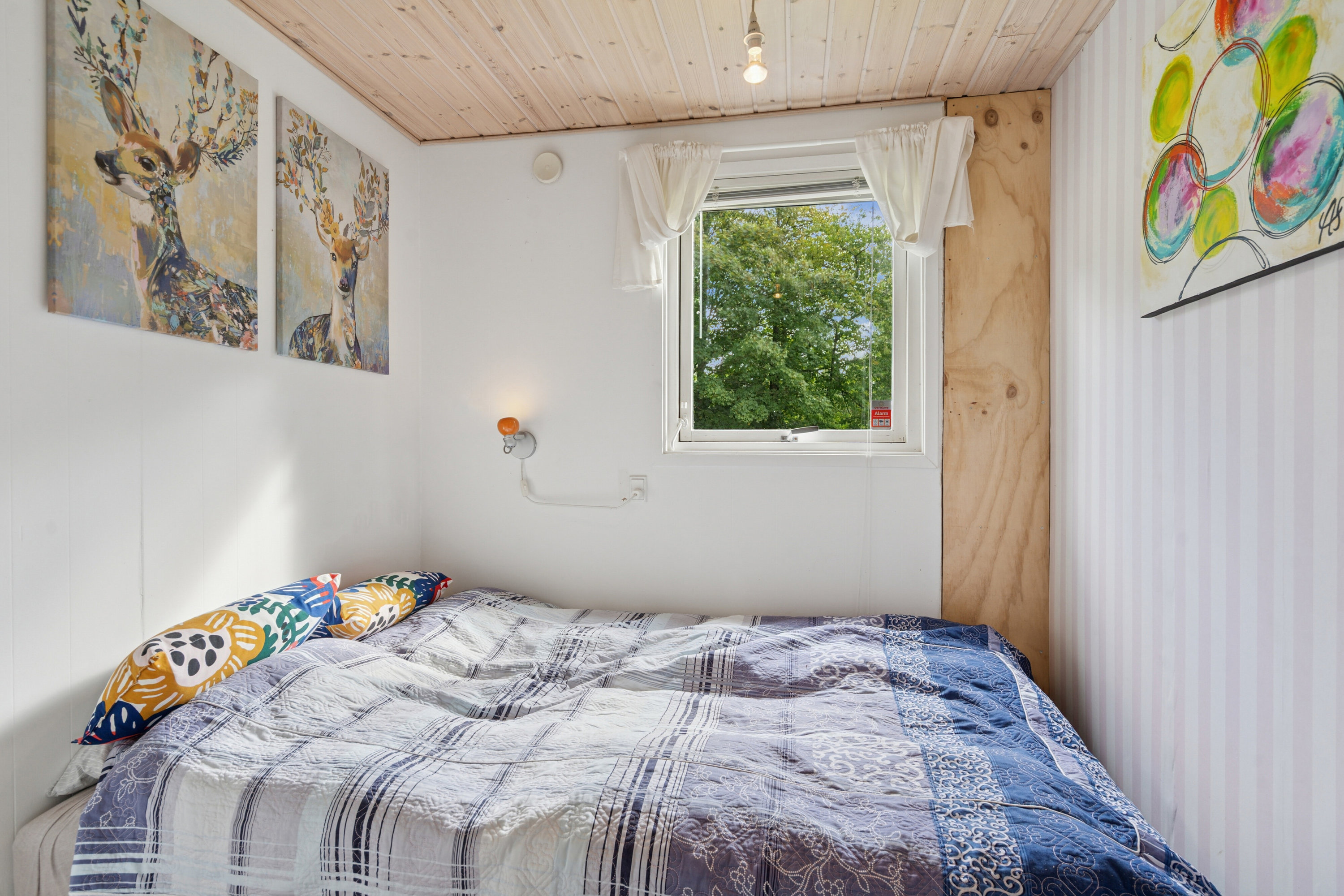 Fremhævet soveværelse billede i fuldskærmstilstand. Billede af Bellisvej 1, Stoense Udflytter, 5953 Tranekær