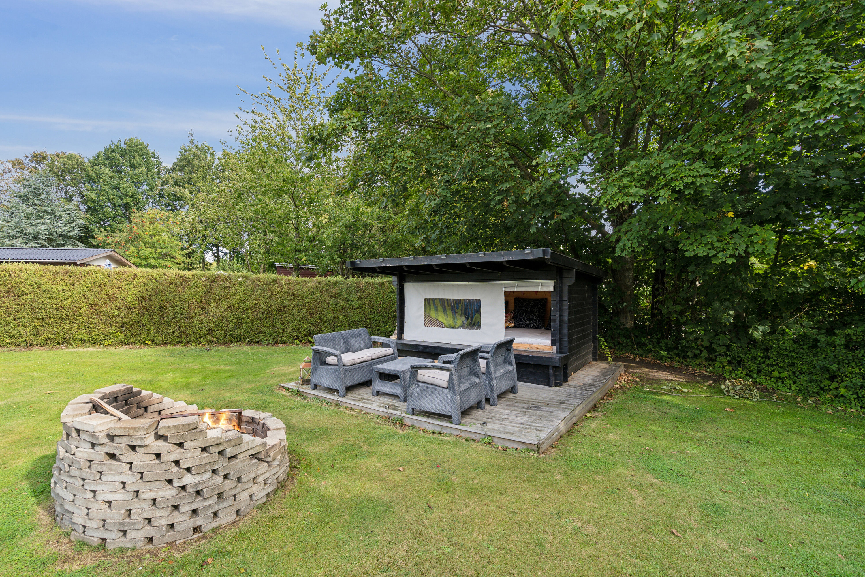 Fremhævet udhus billede i fuldskærmstilstand. Billede af Bellisvej 1, Stoense Udflytter, 5953 Tranekær