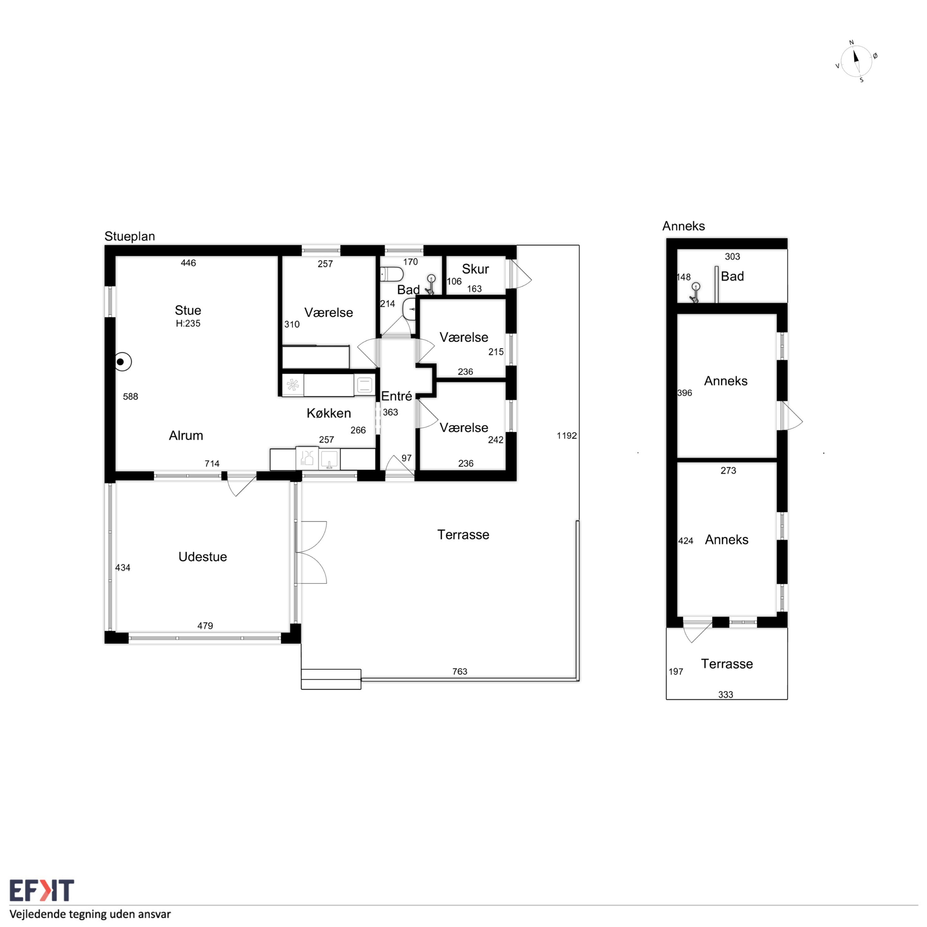 Plantegninger billede af Bellisvej 1, Stoense Udflytter, 5953 Tranekær