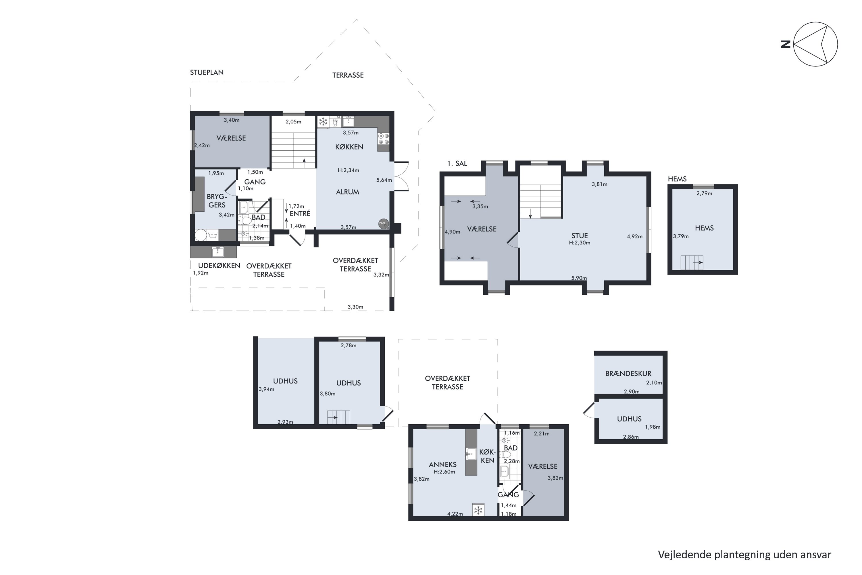 Plantegninger billede af Grønhøj 45, Egsmark Strand, 8400 Ebeltoft