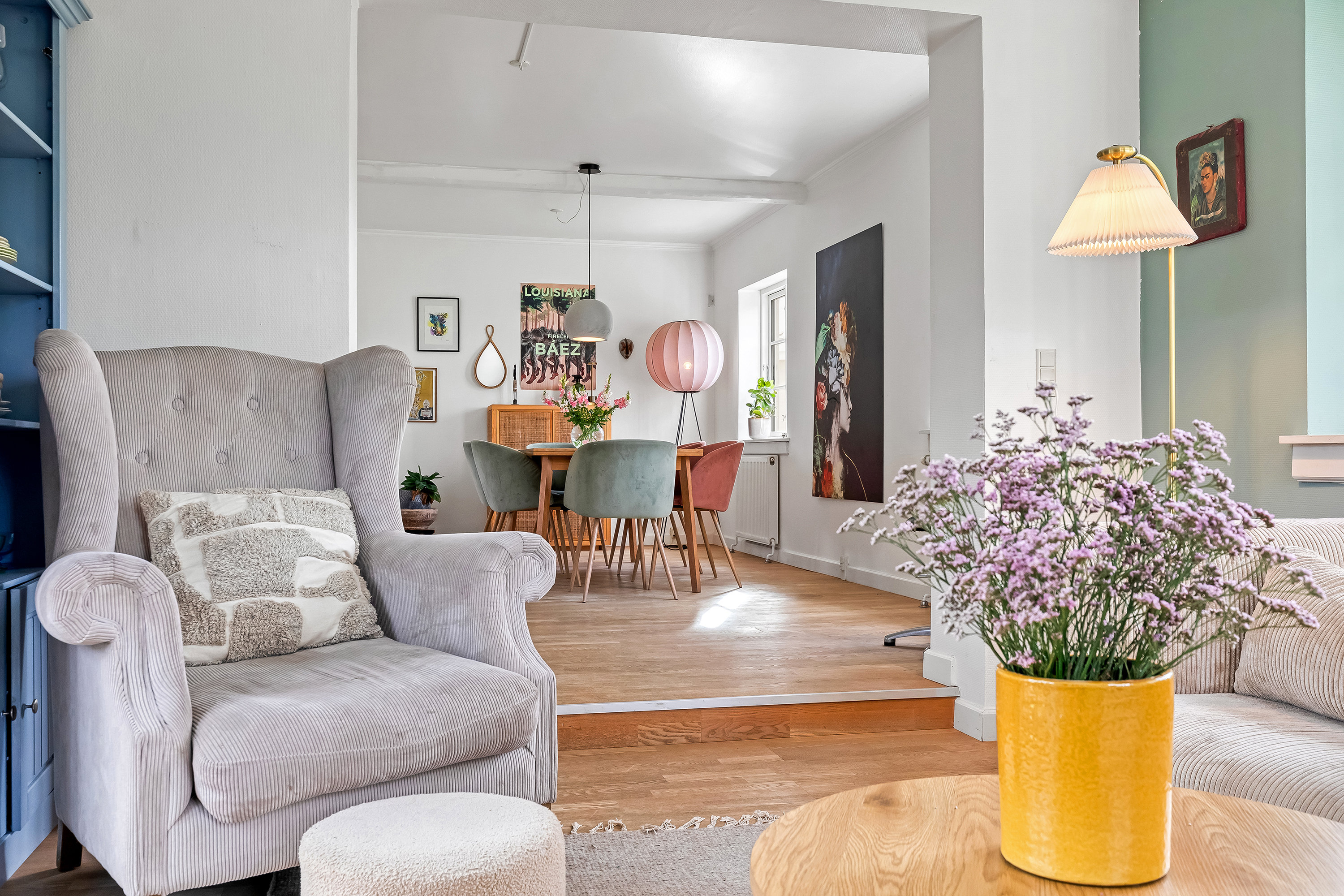 Fremhævet stue billede i fuldskærmstilstand. Billede af Nellerupgårds Alle 3, 3250 Gilleleje