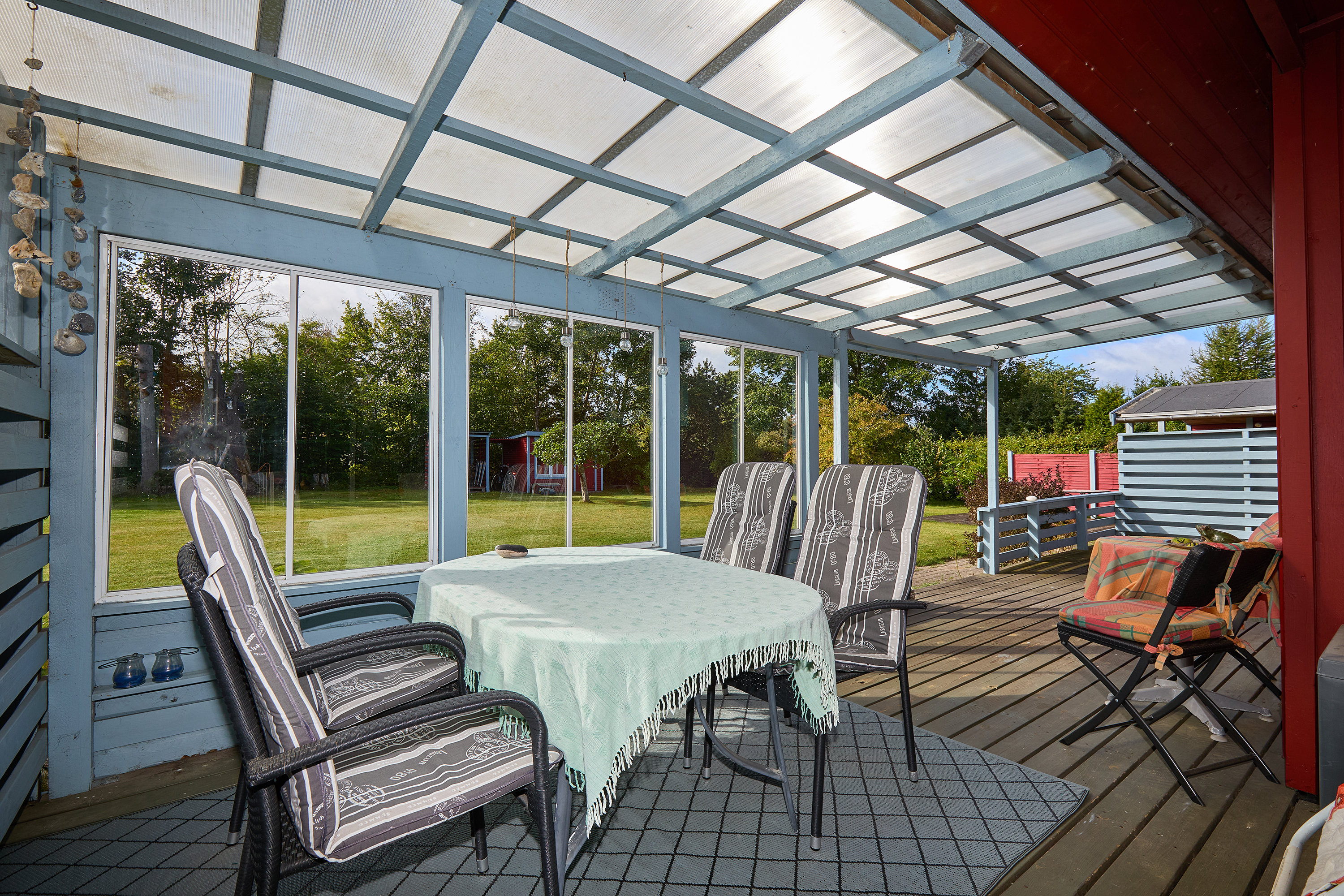 Fremhævet terrasse billede i fuldskærmstilstand. Billede af Dams-Åsen 5, Rågeleje, 3210 Vejby