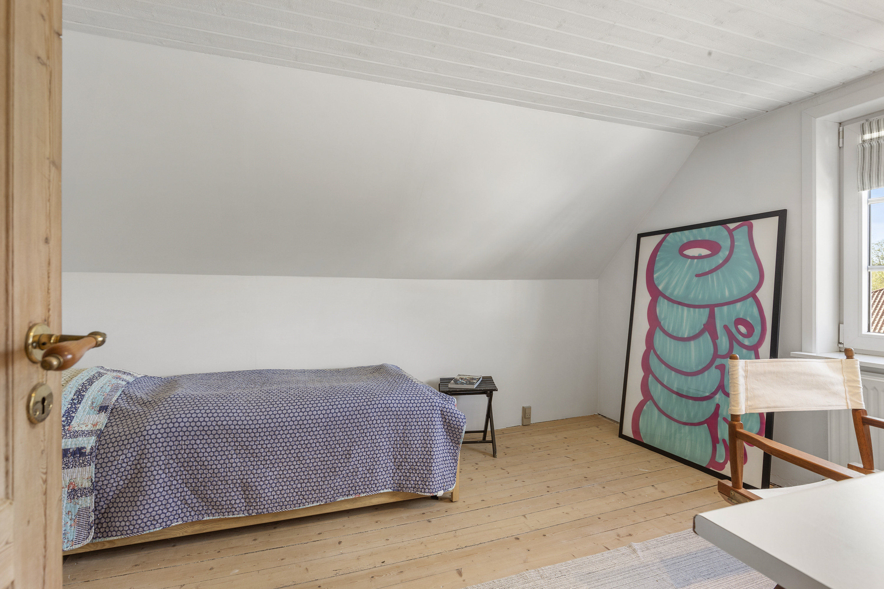 Fremhævet soveværelse billede i fuldskærmstilstand. Billede af Enghavevej 9, 9760 Vrå