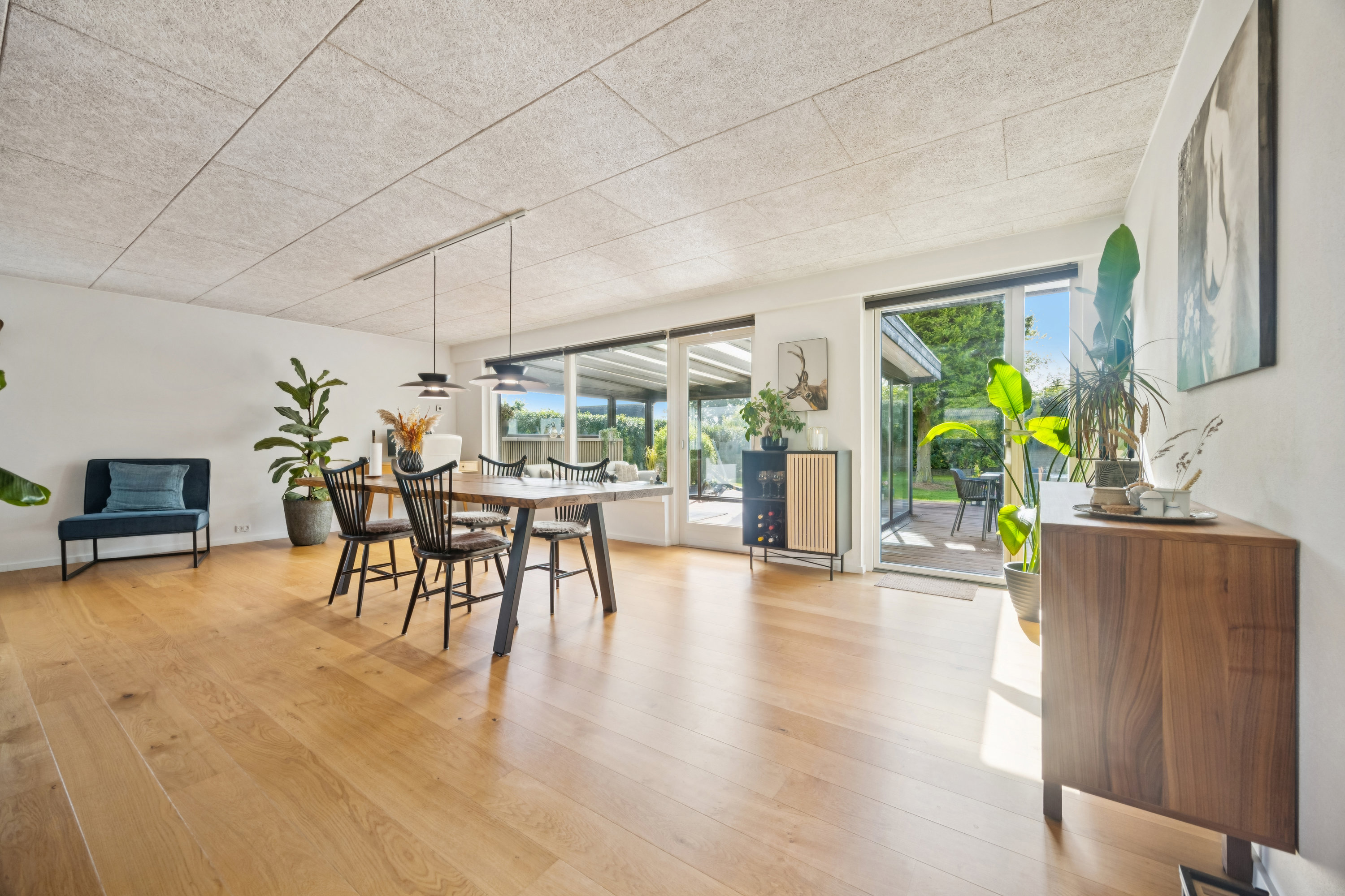 Fremhævet stue billede i fuldskærmstilstand. Billede af Tovesvej 34, Vejgaard, 9000 Aalborg