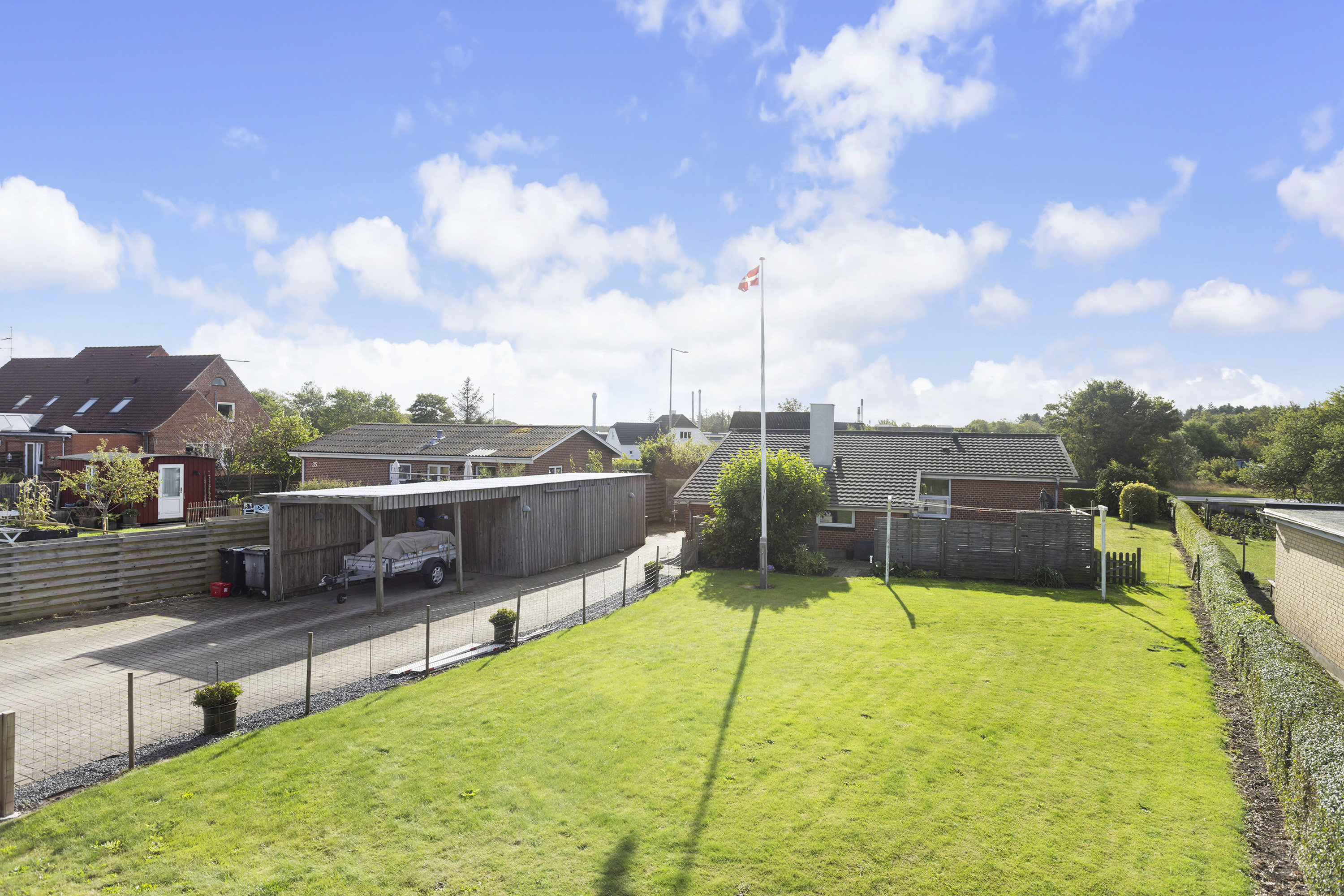 Fremhævet have billede i fuldskærmstilstand. Billede af Toftevænget 37, 9300 Sæby