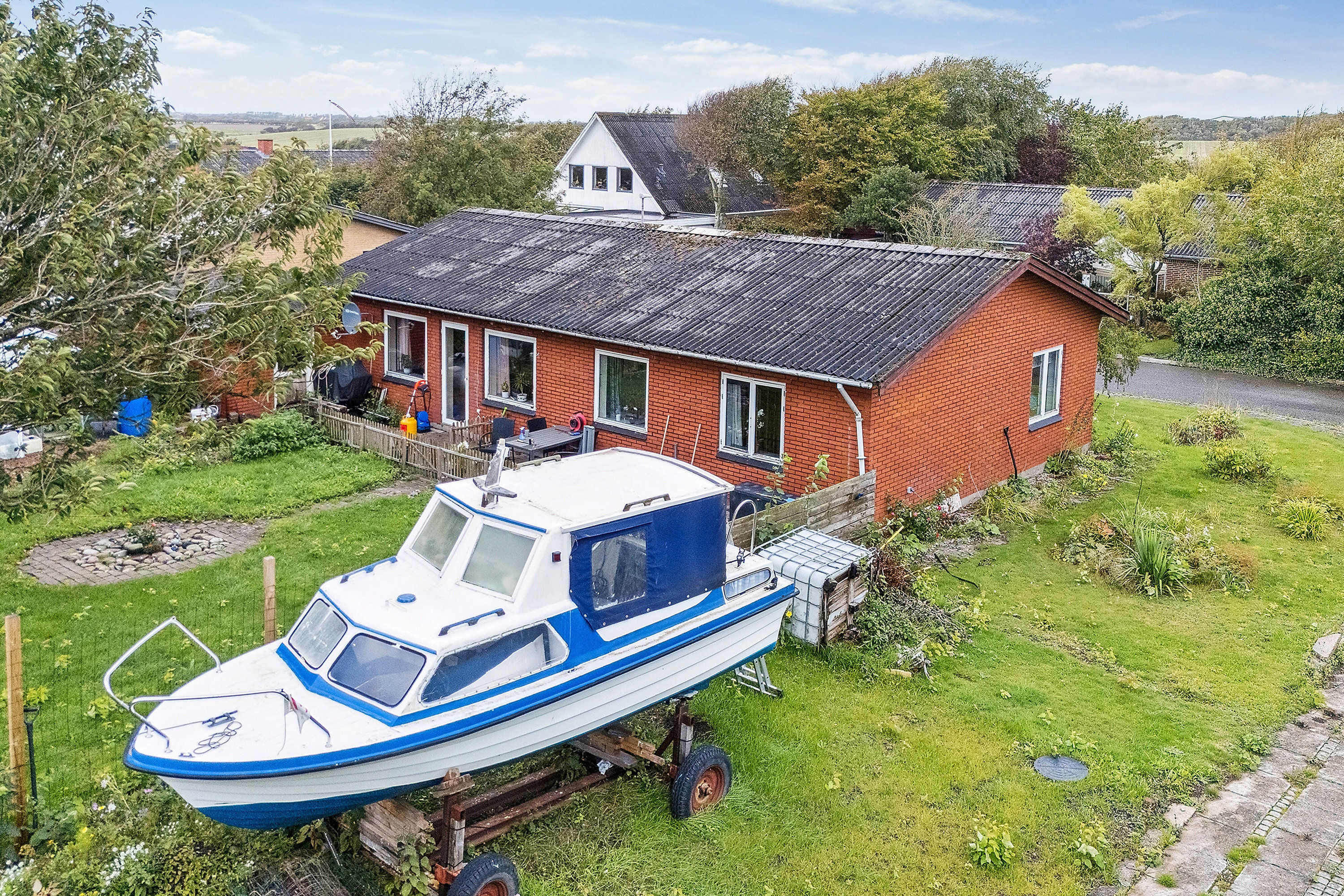 Miniaturebillede 2: set fra haven. Billede af Provst Bendixvej 13, 7770 Vestervig