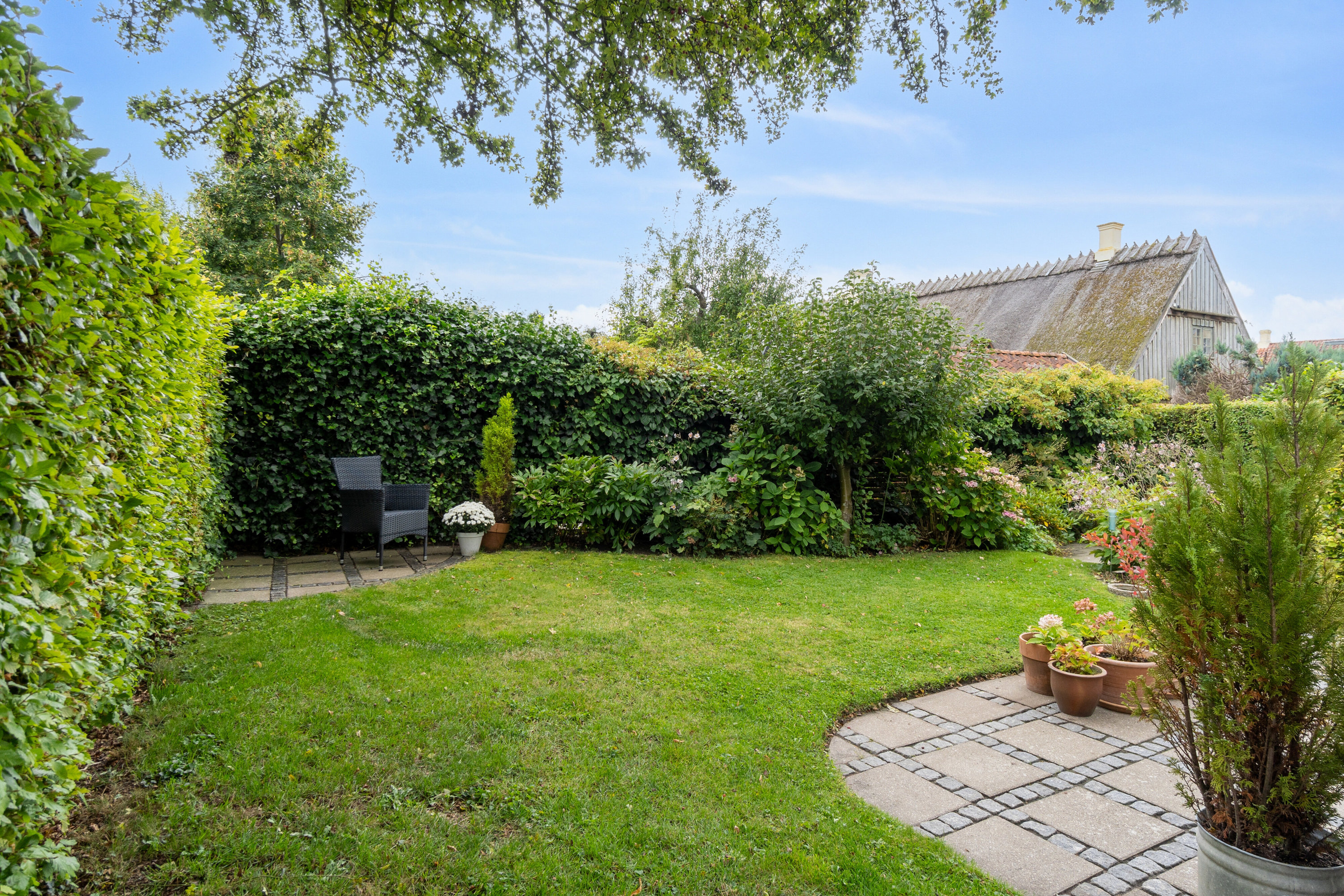 Fremhævet have billede i fuldskærmstilstand. Billede af Høstvej 6H, 2800 Kongens Lyngby