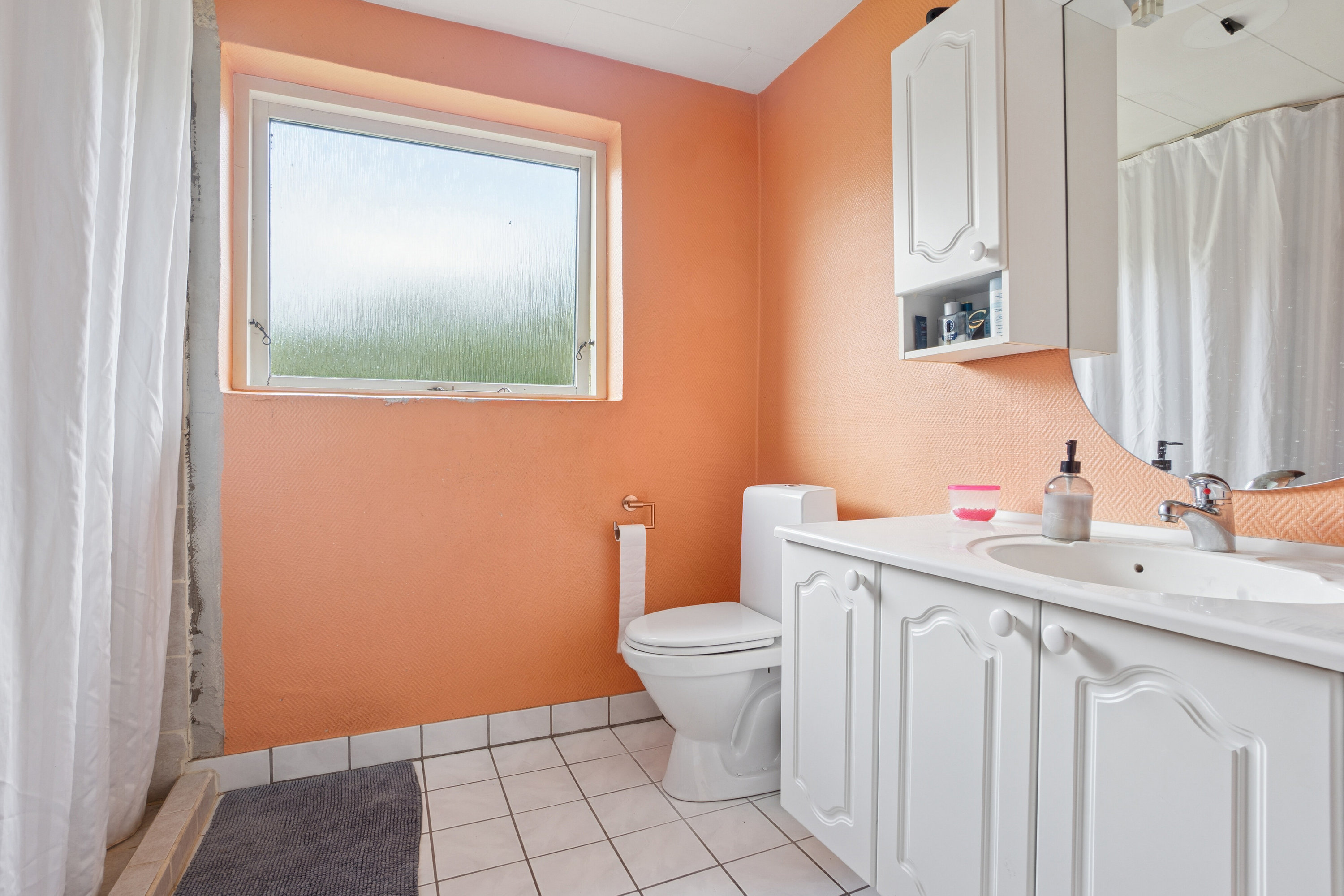 Fremhævet badeværelse billede i fuldskærmstilstand. Billede af Provst Bendixvej 13, 7770 Vestervig