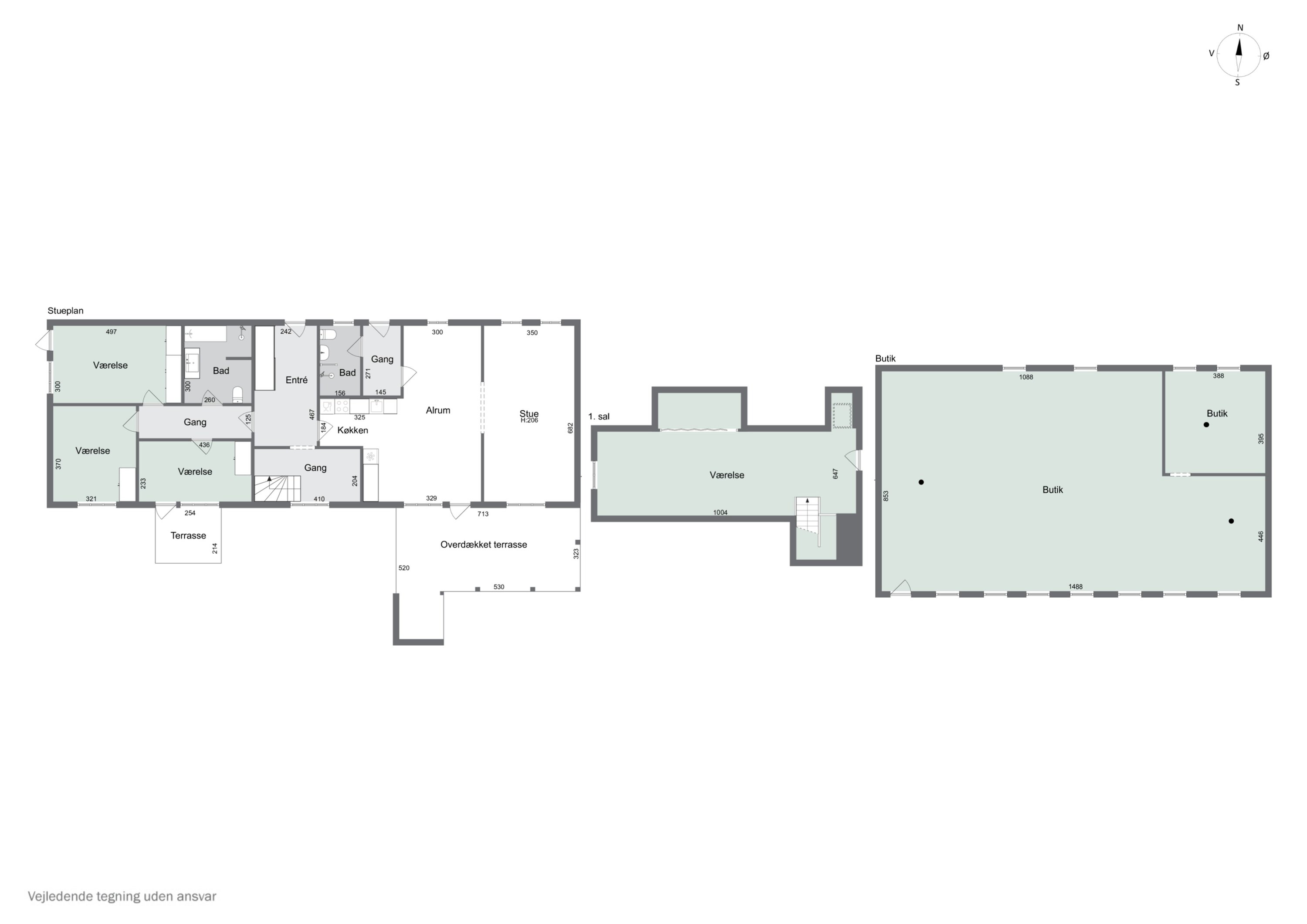 Plantegninger billede af Bødkersmindevej 9, Thorning, 8620 Kjellerup