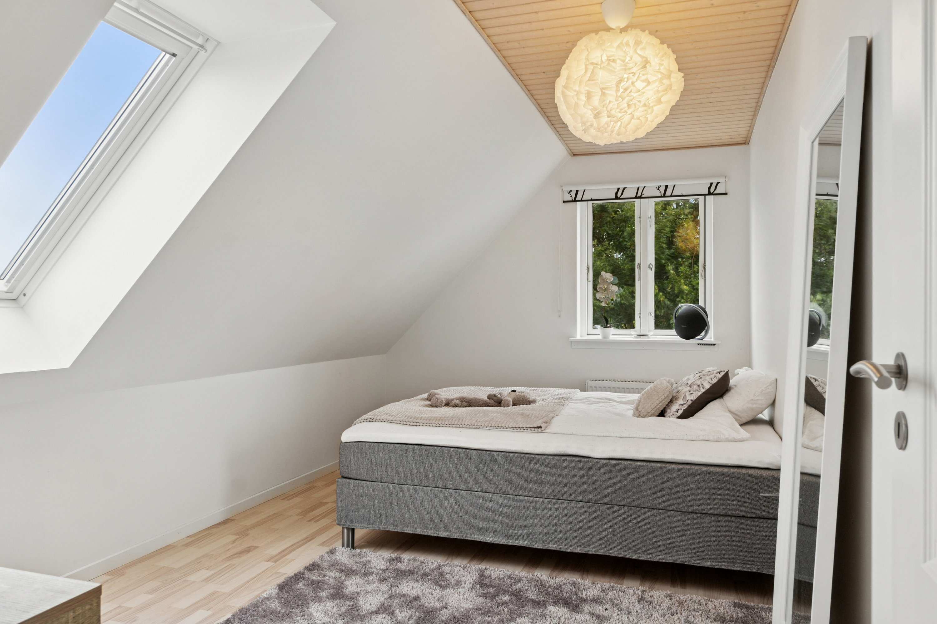 Fremhævet soveværelse billede i fuldskærmstilstand. Billede af Vesterskovvej 9, Bårse, 4750 Lundby