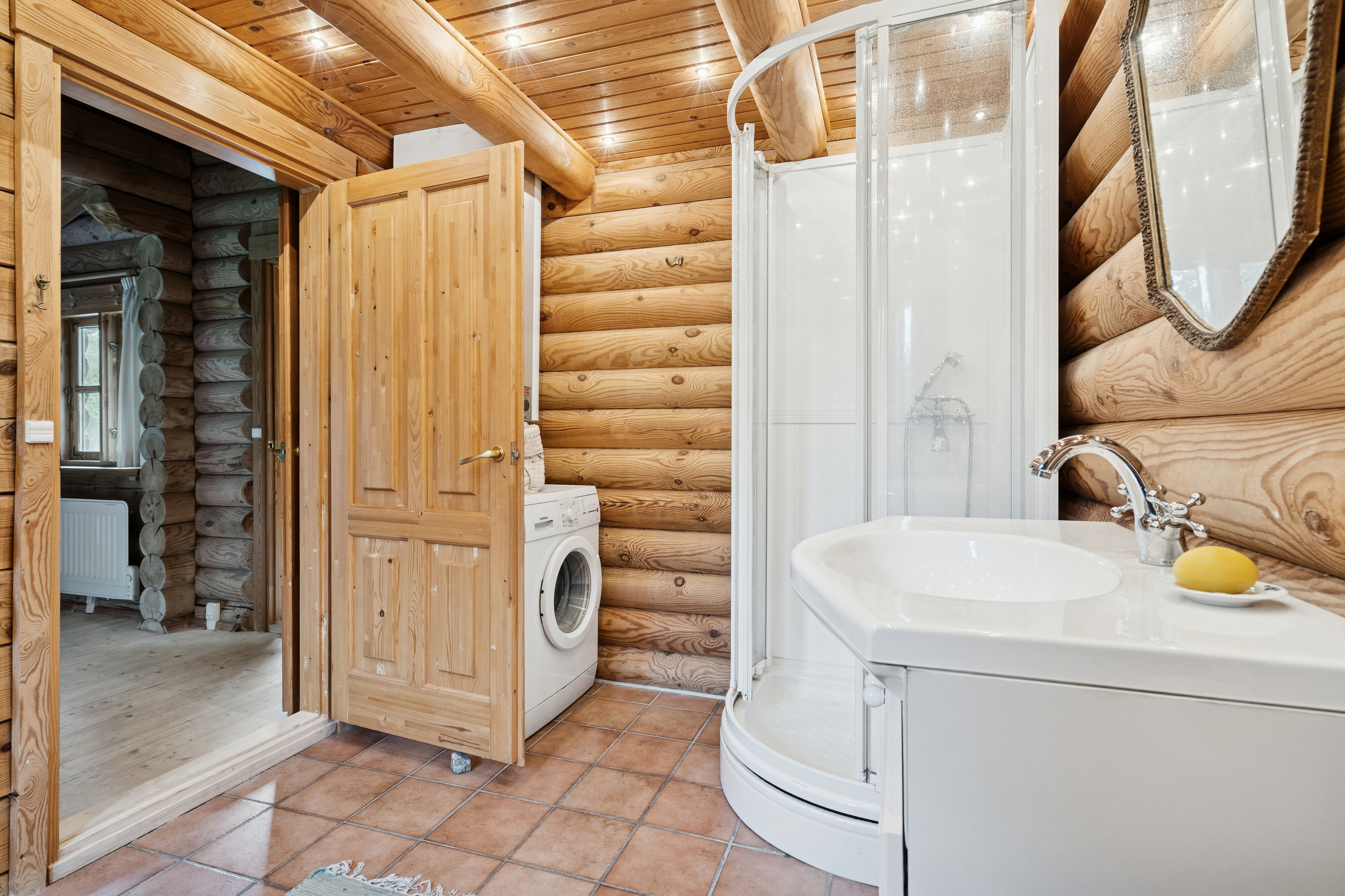 Fremhævet badeværelse billede i fuldskærmstilstand. Billede af Spurvevej 19, Ellinge Lyng, 4560 Vig