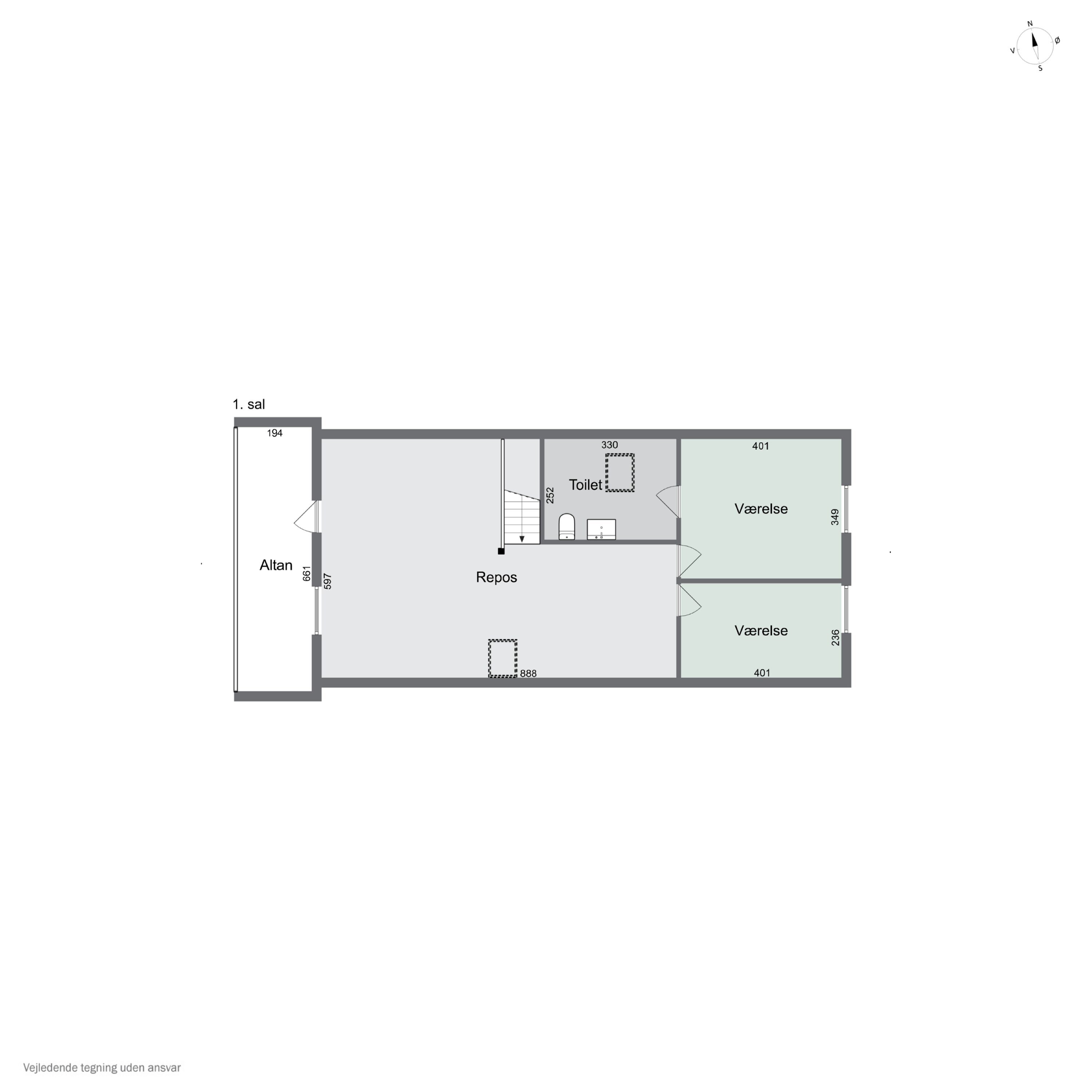 Plantegninger billede af Eskærvej 4, 9800 Hjørring