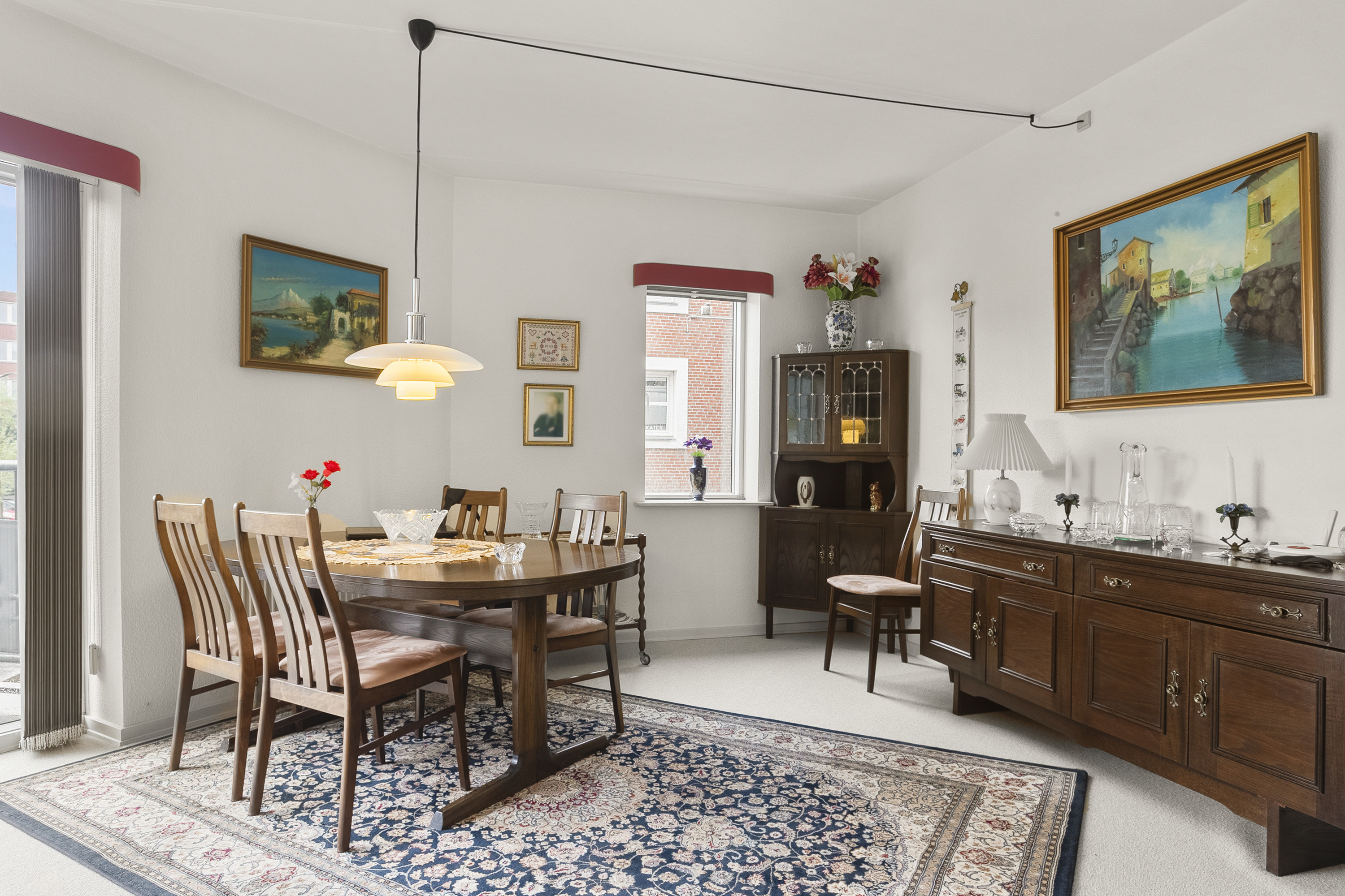 Fremhævet spisestue billede i fuldskærmstilstand. Billede af Nørregade 7K, 1., 6600 Vejen