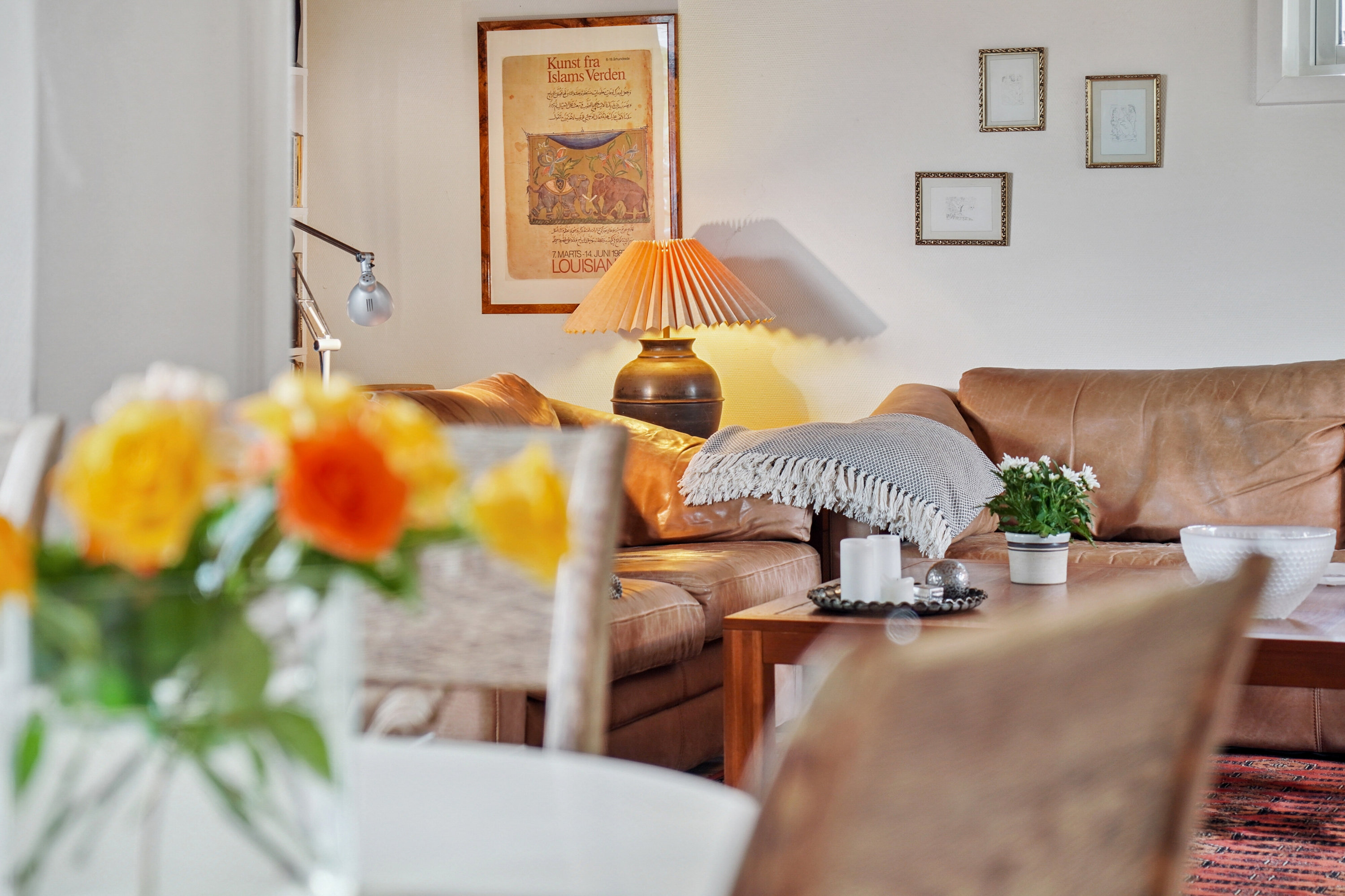 Fremhævet stue billede i fuldskærmstilstand. Billede af Bakkeager 45, 4040 Jyllinge