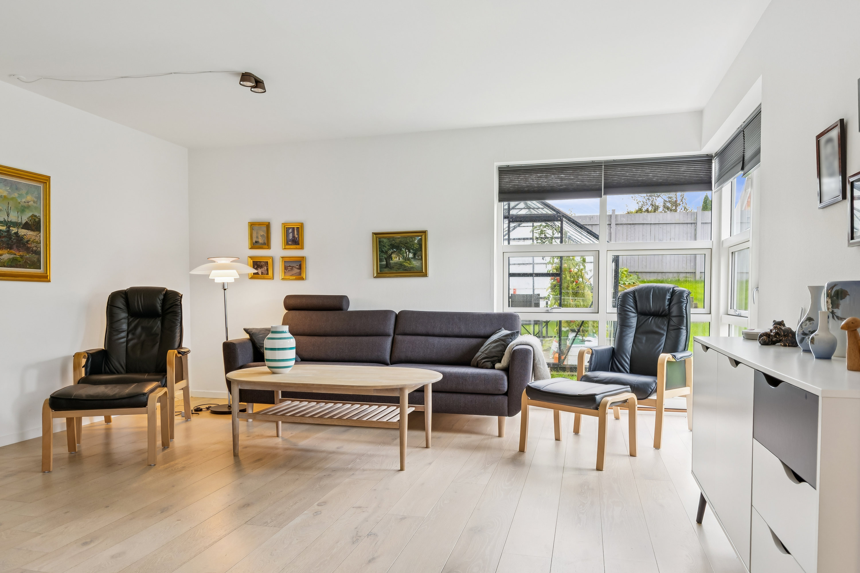 Fremhævet stue billede i fuldskærmstilstand. Billede af Nordvestvej 3, 4470 Svebølle