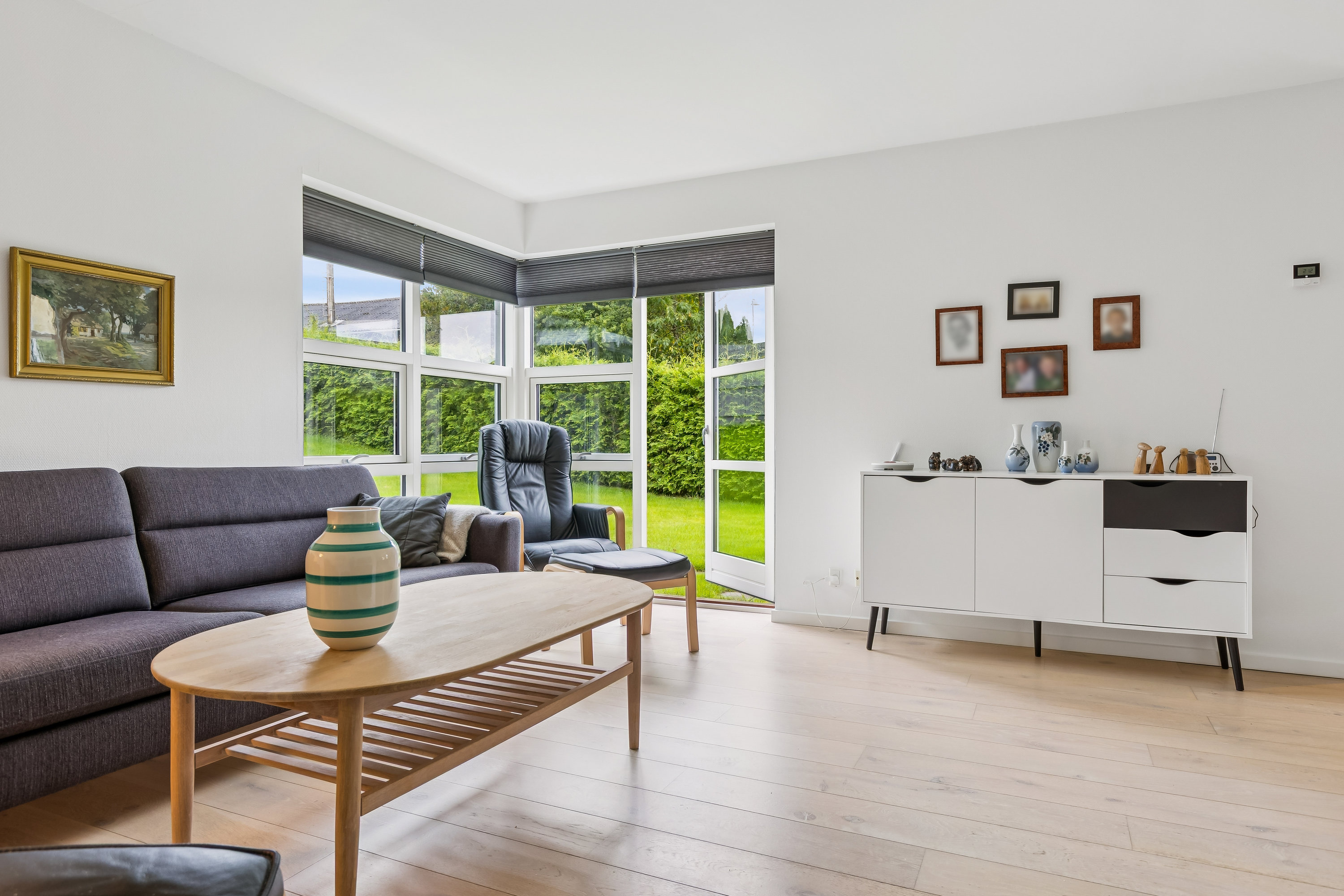 Fremhævet stue billede i fuldskærmstilstand. Billede af Nordvestvej 3, 4470 Svebølle