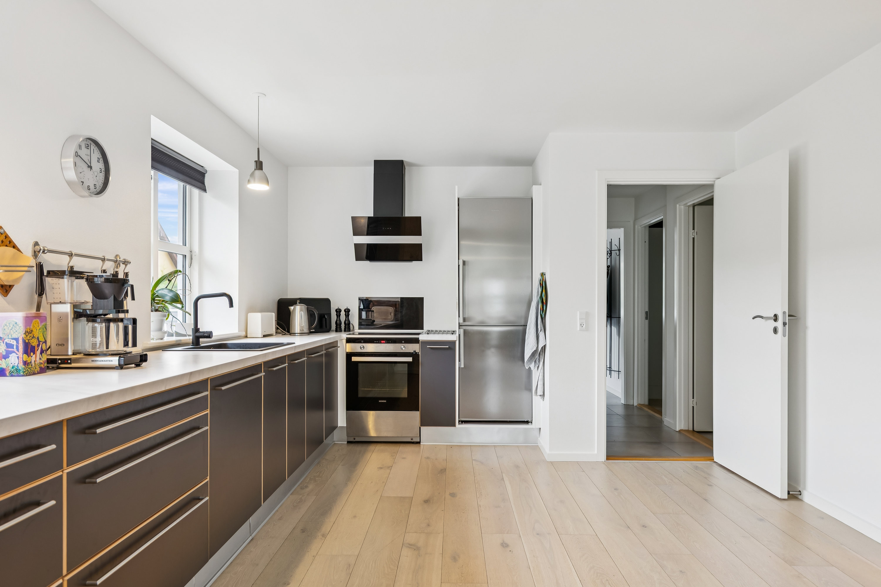 Fremhævet køkken billede i fuldskærmstilstand. Billede af Nordvestvej 3, 4470 Svebølle