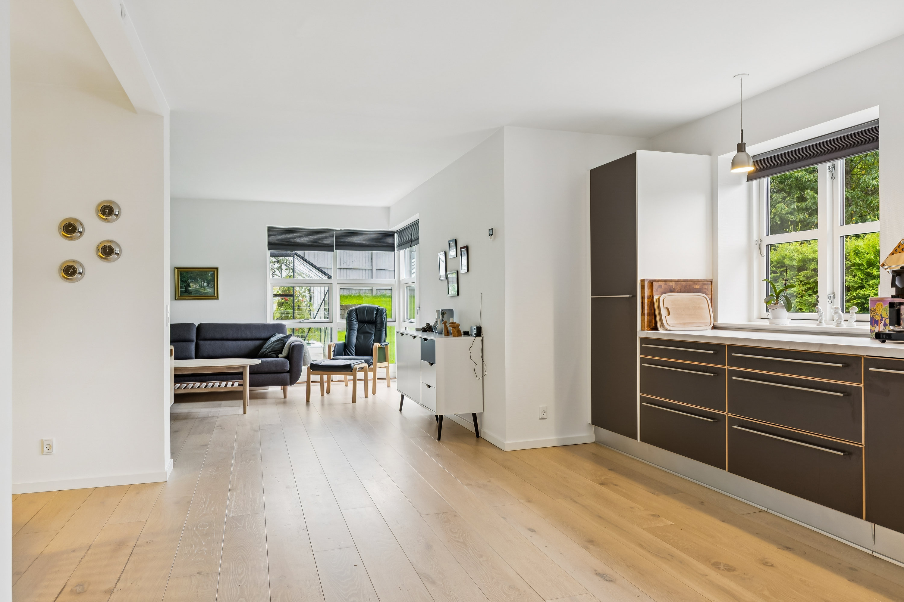 Fremhævet køkken billede i fuldskærmstilstand. Billede af Nordvestvej 3, 4470 Svebølle