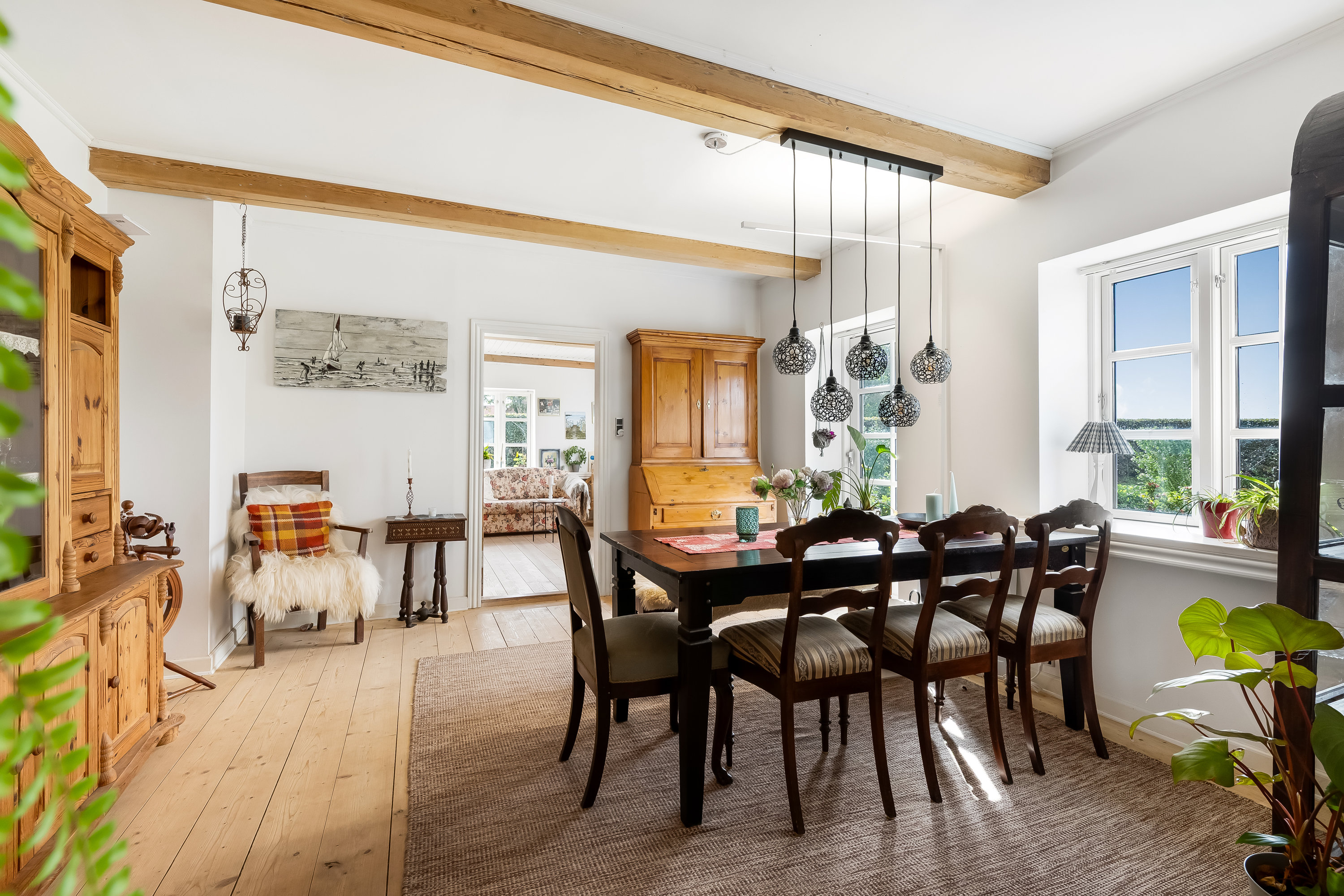 Fremhævet stue billede i fuldskærmstilstand. Billede af Højervej 15, V Gammelby, 6280 Højer