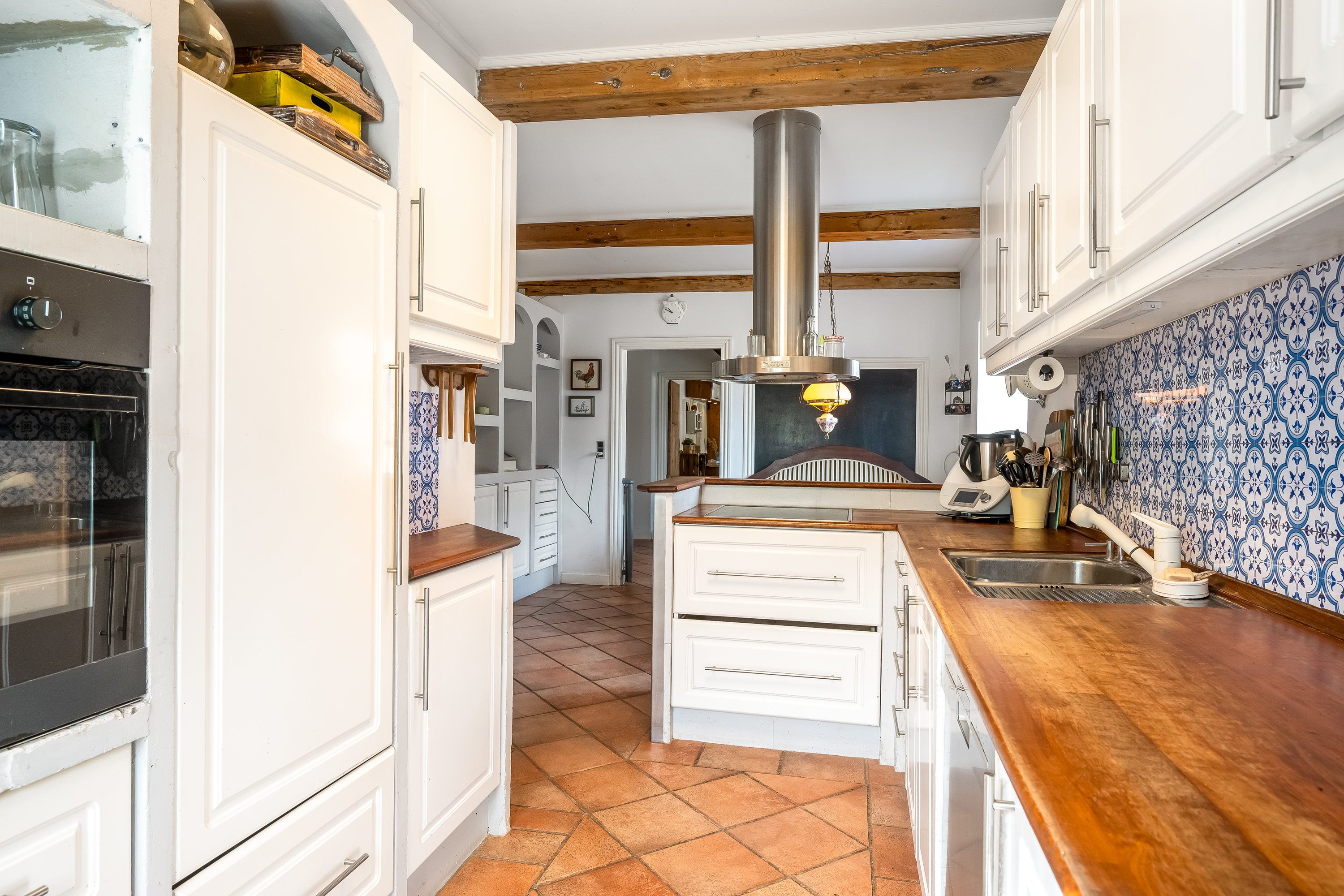 Fremhævet køkken billede i fuldskærmstilstand. Billede af Højervej 15, V Gammelby, 6280 Højer