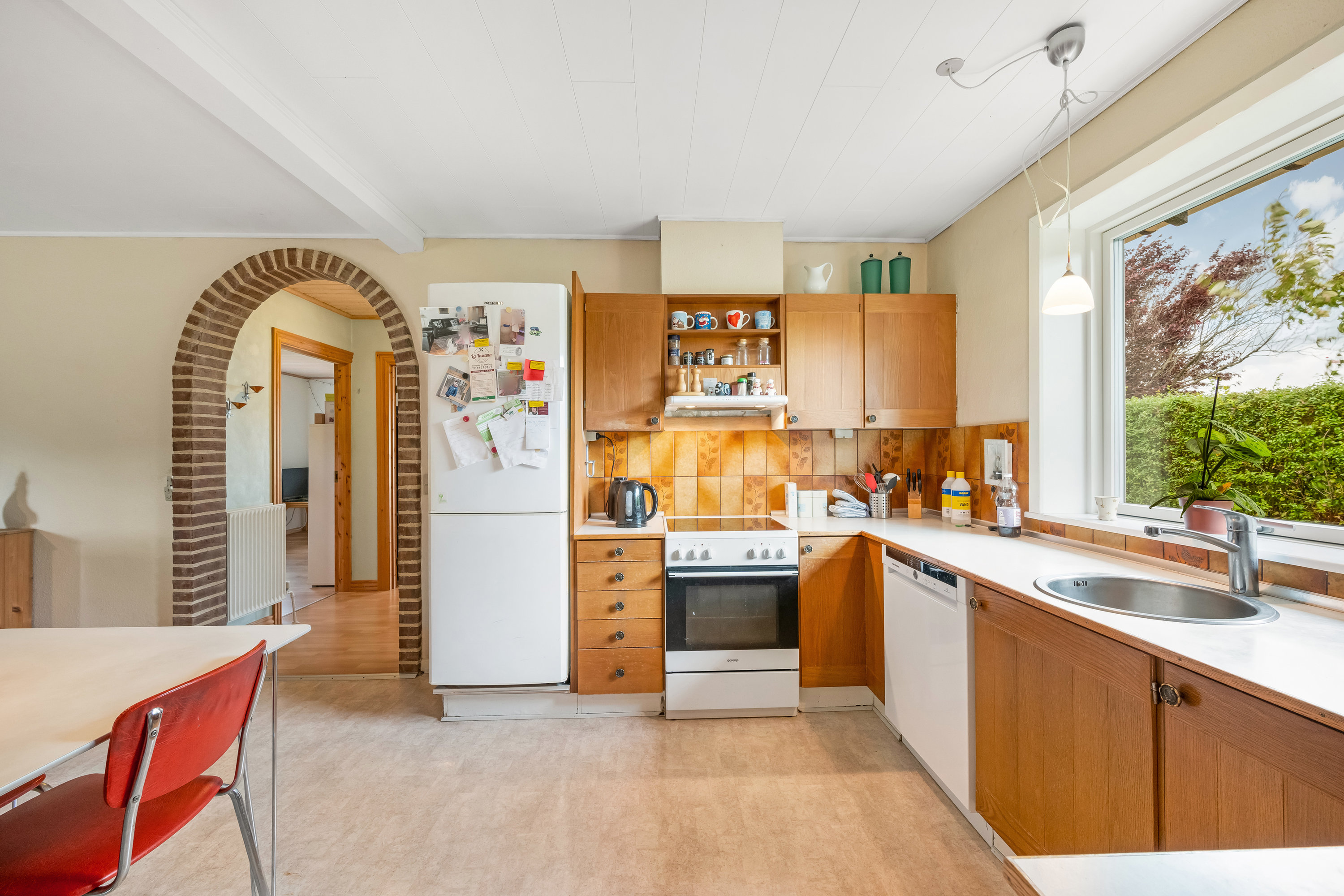 Fremhævet køkken billede i fuldskærmstilstand. Billede af Rosenvej 134, 6880 Tarm