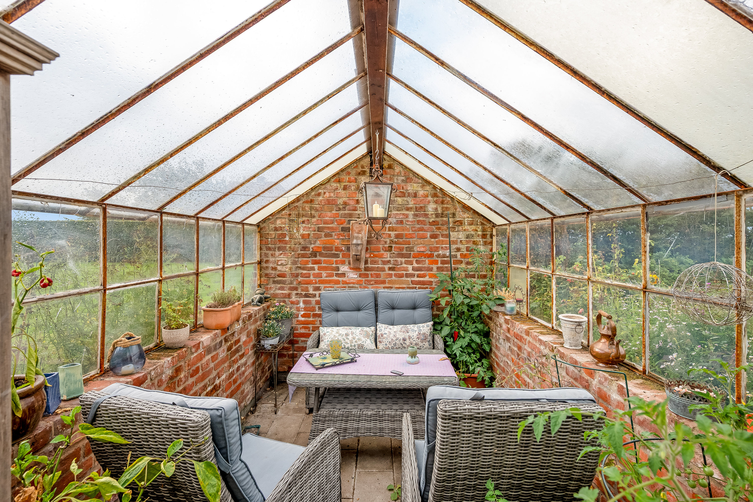 Fremhævet overdækket terrasse billede i fuldskærmstilstand. Billede af Højervej 15, V Gammelby, 6280 Højer