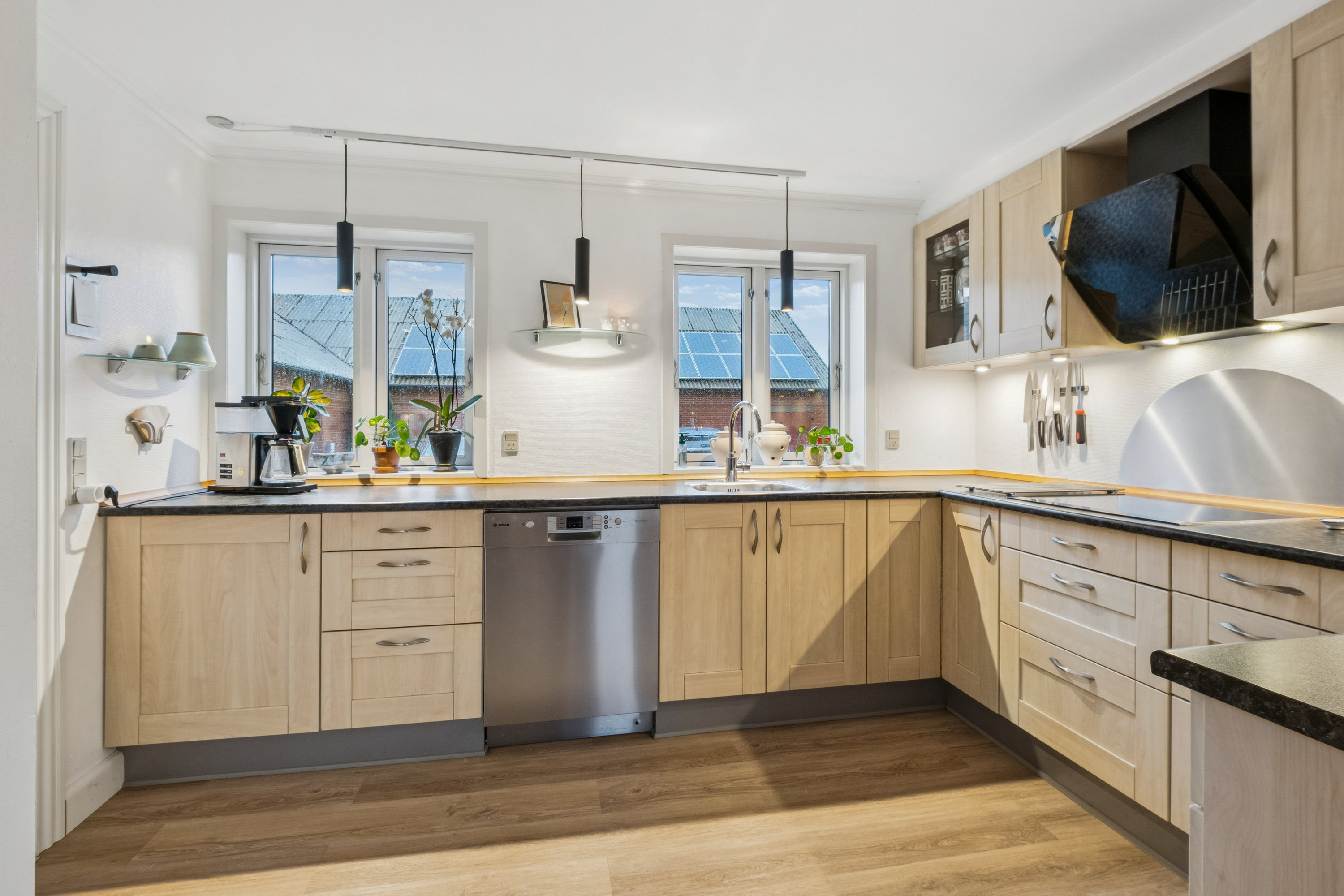 Fremhævet køkken billede i fuldskærmstilstand. Billede af Grydhøjvej 19, Bjergby, 7950 Erslev