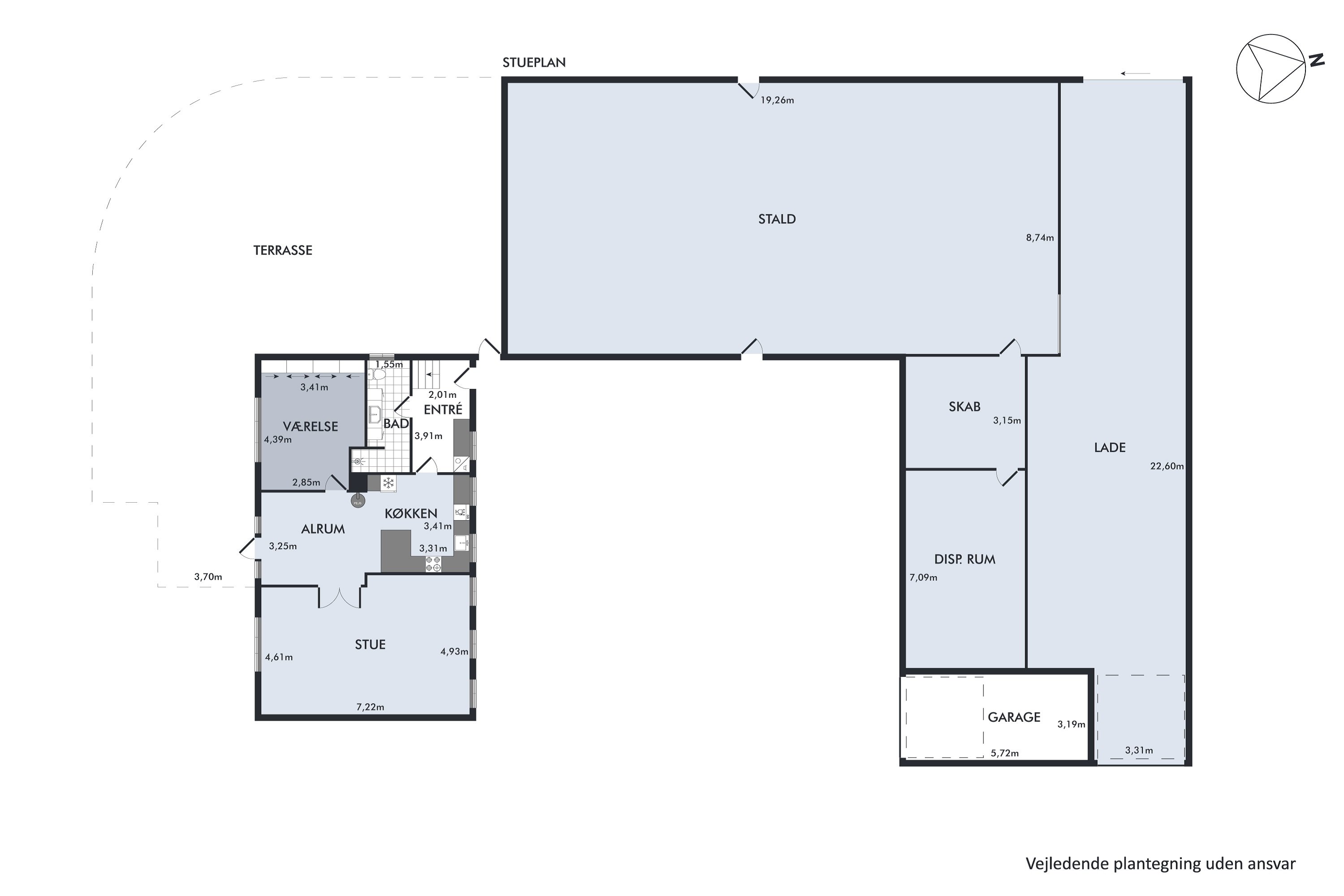 Plantegninger billede af Grydhøjvej 19, Bjergby, 7950 Erslev