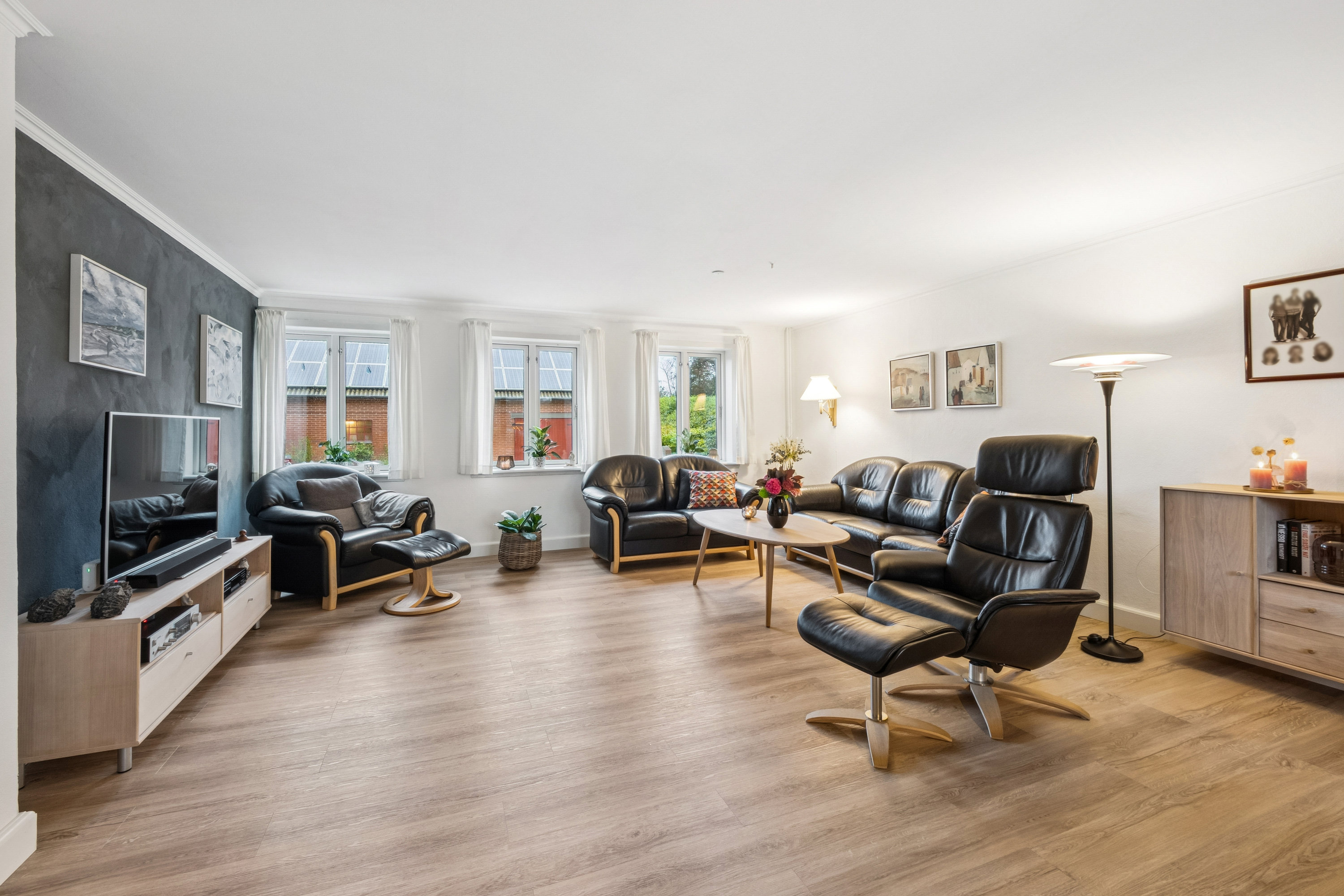 Fremhævet stue billede i fuldskærmstilstand. Billede af Grydhøjvej 19, Bjergby, 7950 Erslev