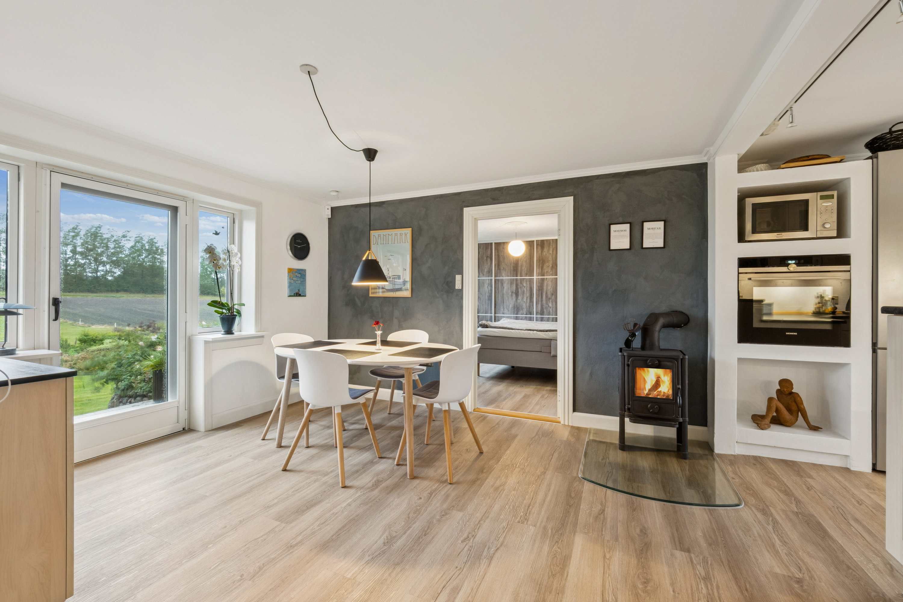 Fremhævet stue billede i fuldskærmstilstand. Billede af Grydhøjvej 19, Bjergby, 7950 Erslev