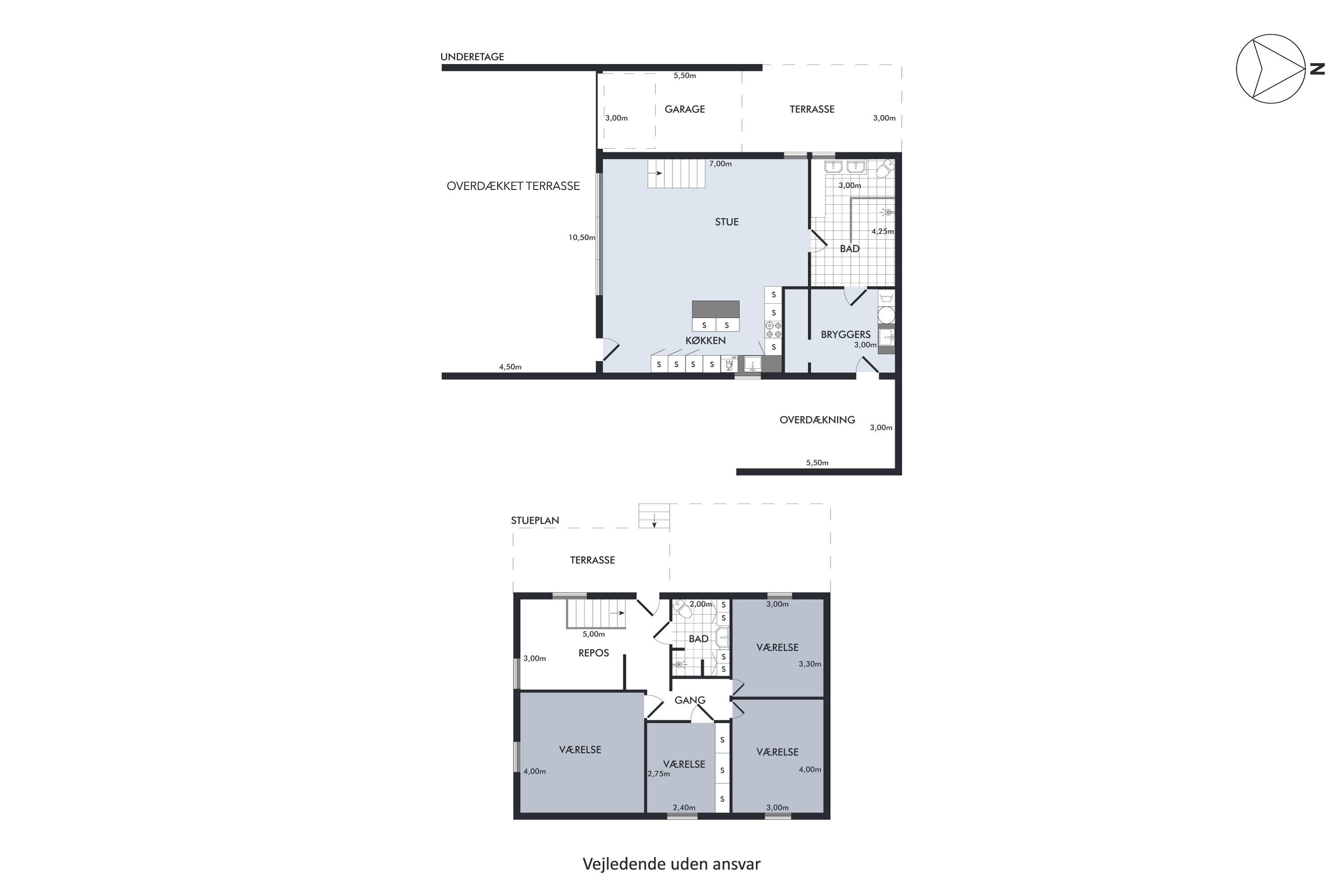 Plantegninger billede af Bakkegården 3, Rinkenæs, 6300 Gråsten