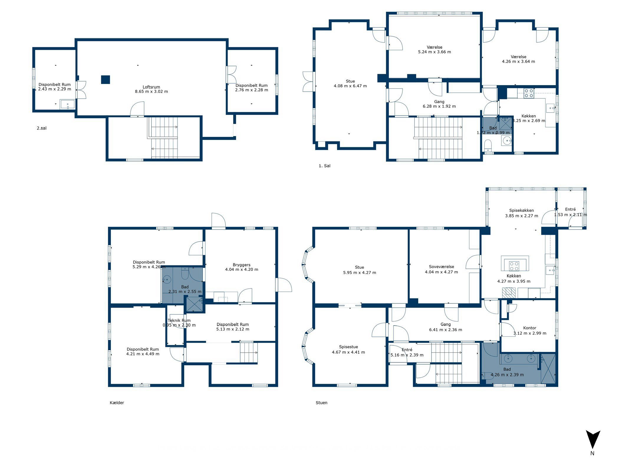 Plantegninger billede af Mellemgade 6, 6100 Haderslev