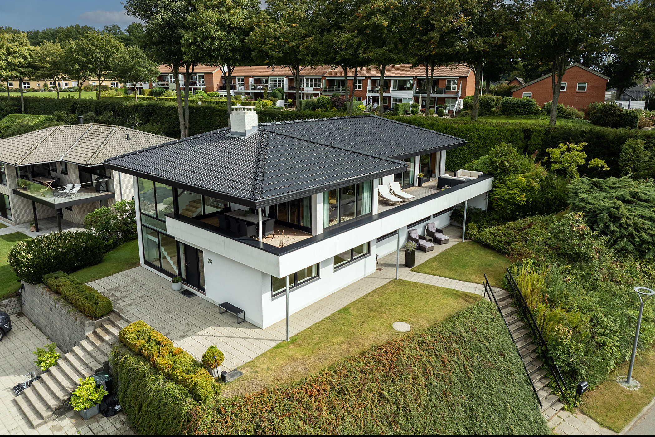 Fremhævet  billede i fuldskærmstilstand. Billede af Trapholtparken 26, Strandhuse, 6000 Kolding