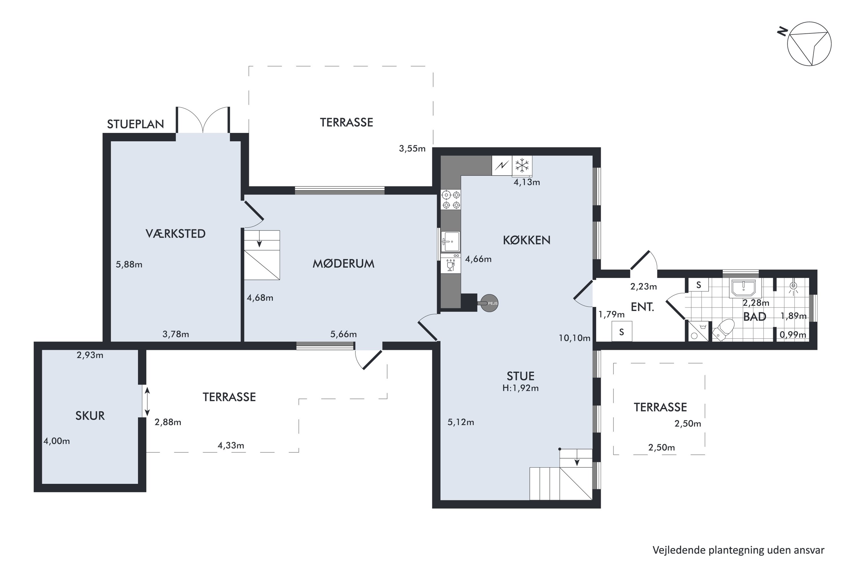 Plantegninger billede af Gammel Klintevej 14, Tommestrup, 4660 Store Heddinge