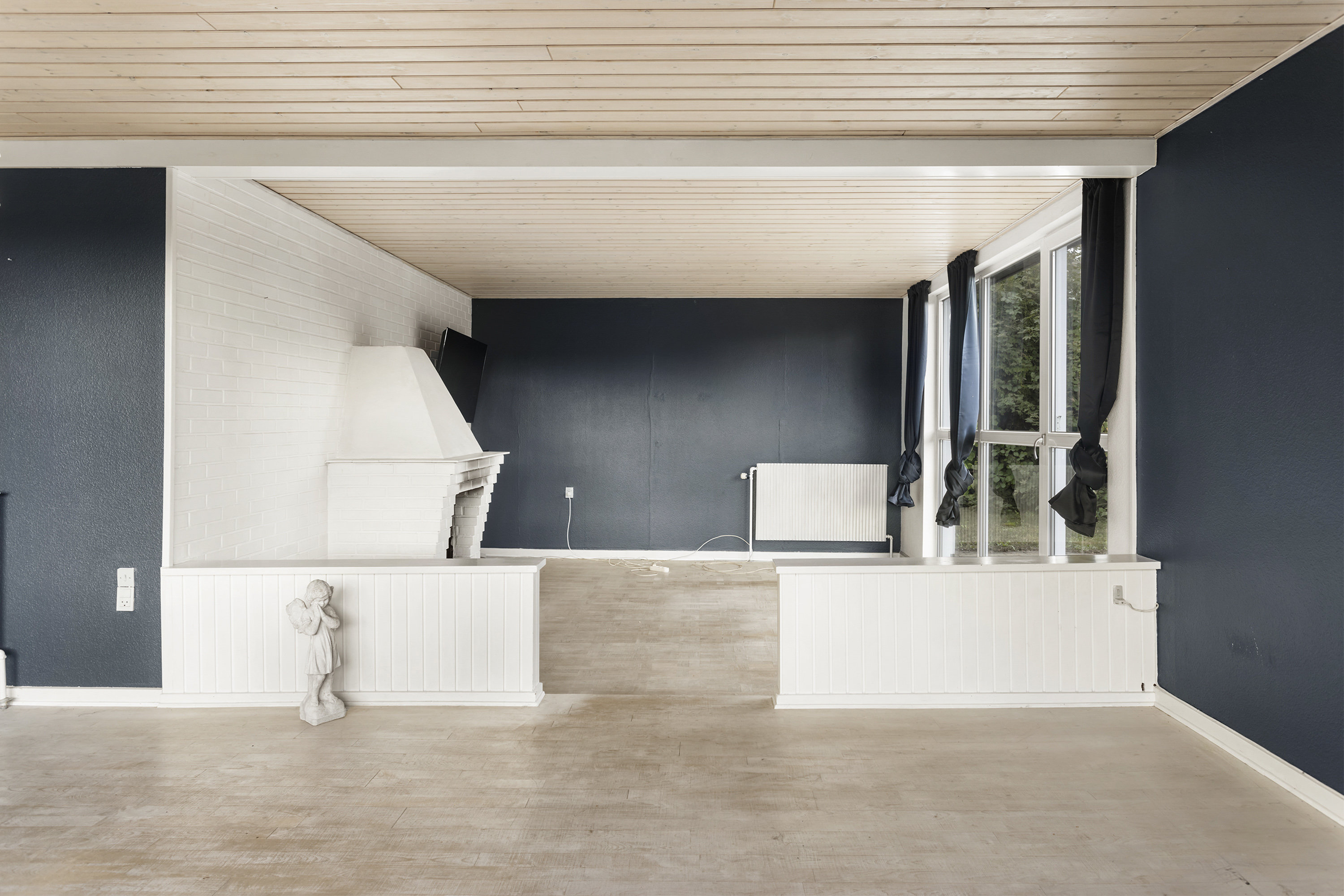 Fremhævet stue billede i fuldskærmstilstand. Billede af Nøddevænget 12, Haldbjerg, 9900 Frederikshavn