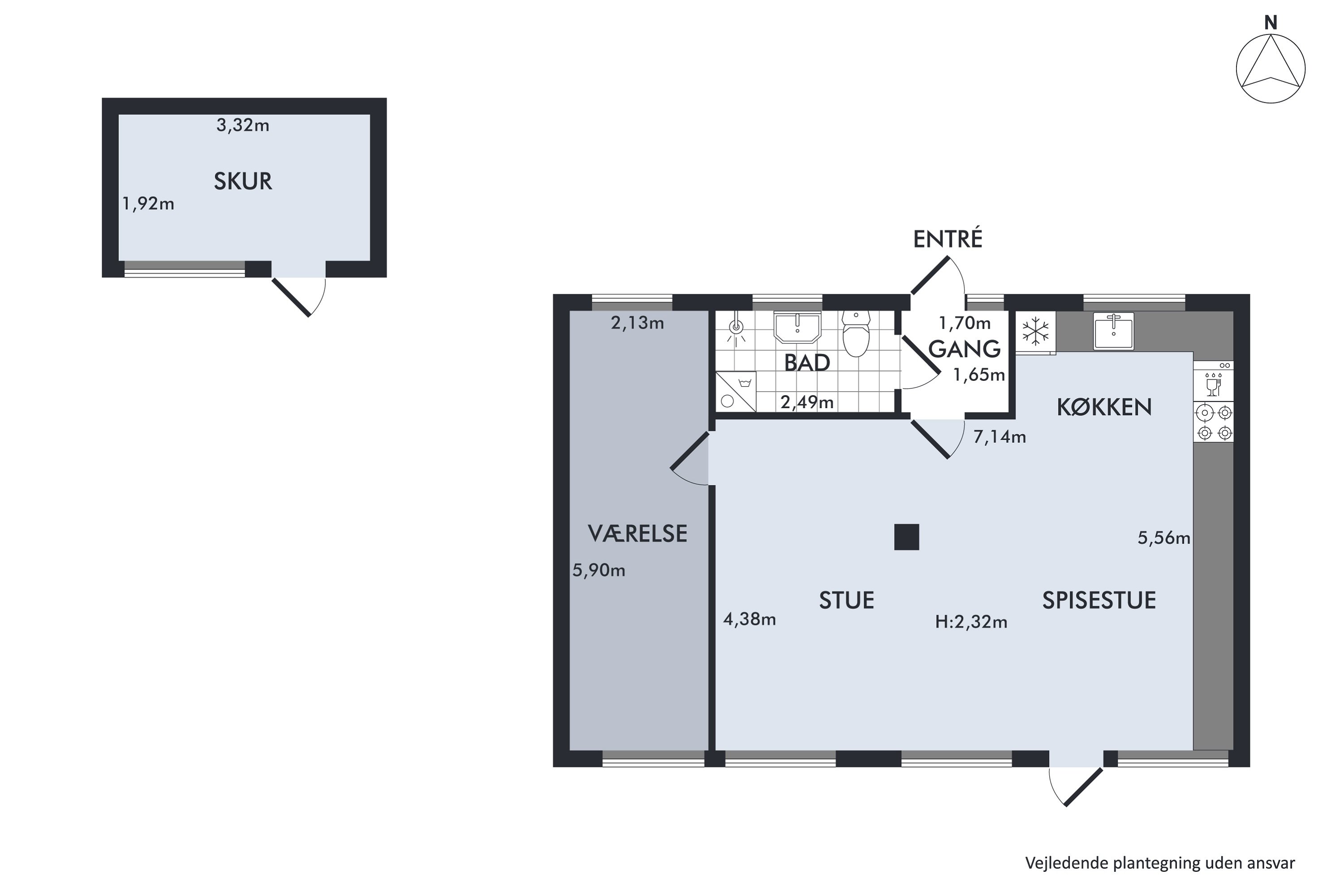 Plantegninger billede af Willumsensvej 8, 3000 Helsingør