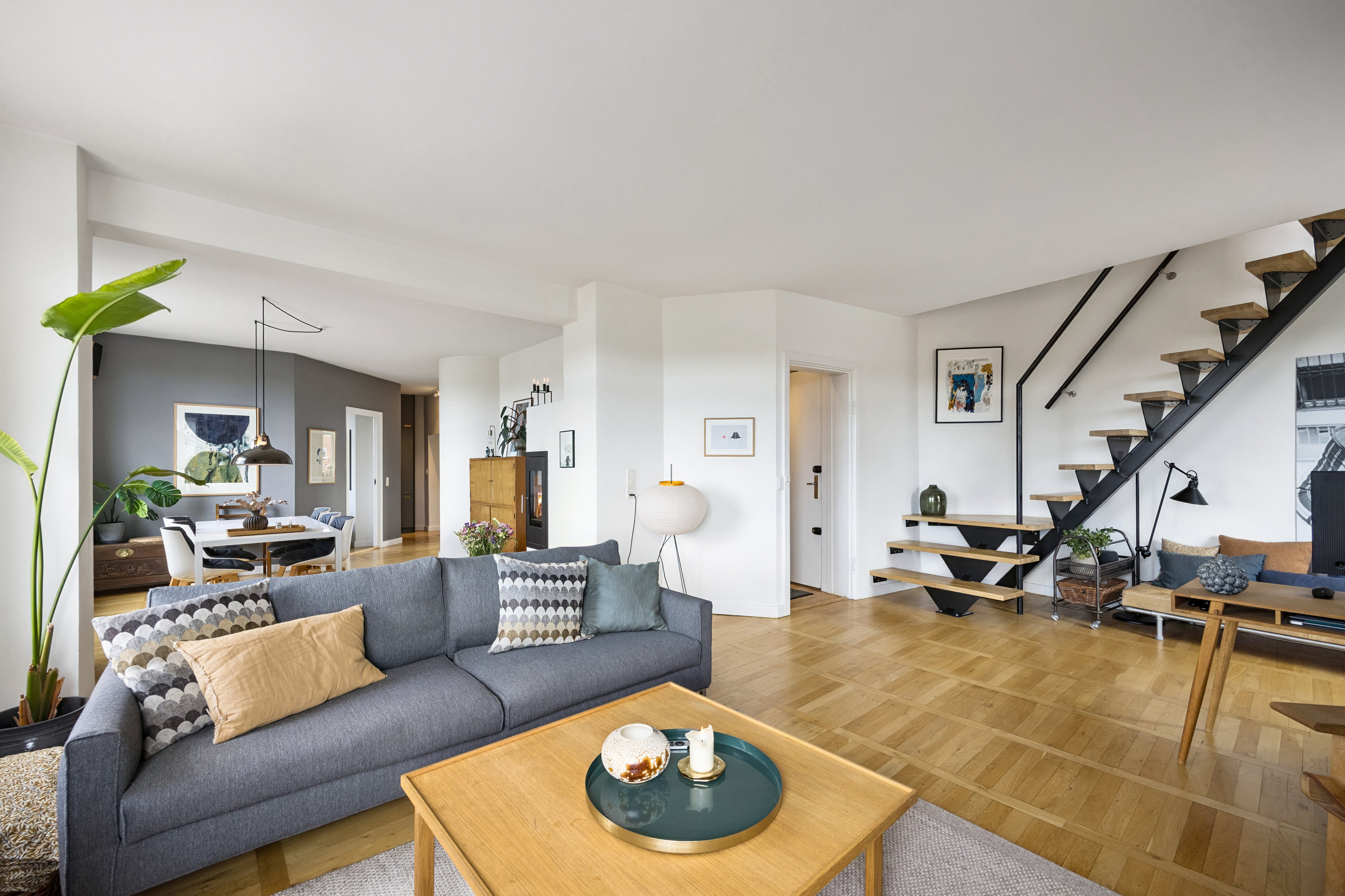 Fremhævet stue billede i fuldskærmstilstand. Billede af Bülowsvej 5C, 4. th., 1870 Frederiksberg C