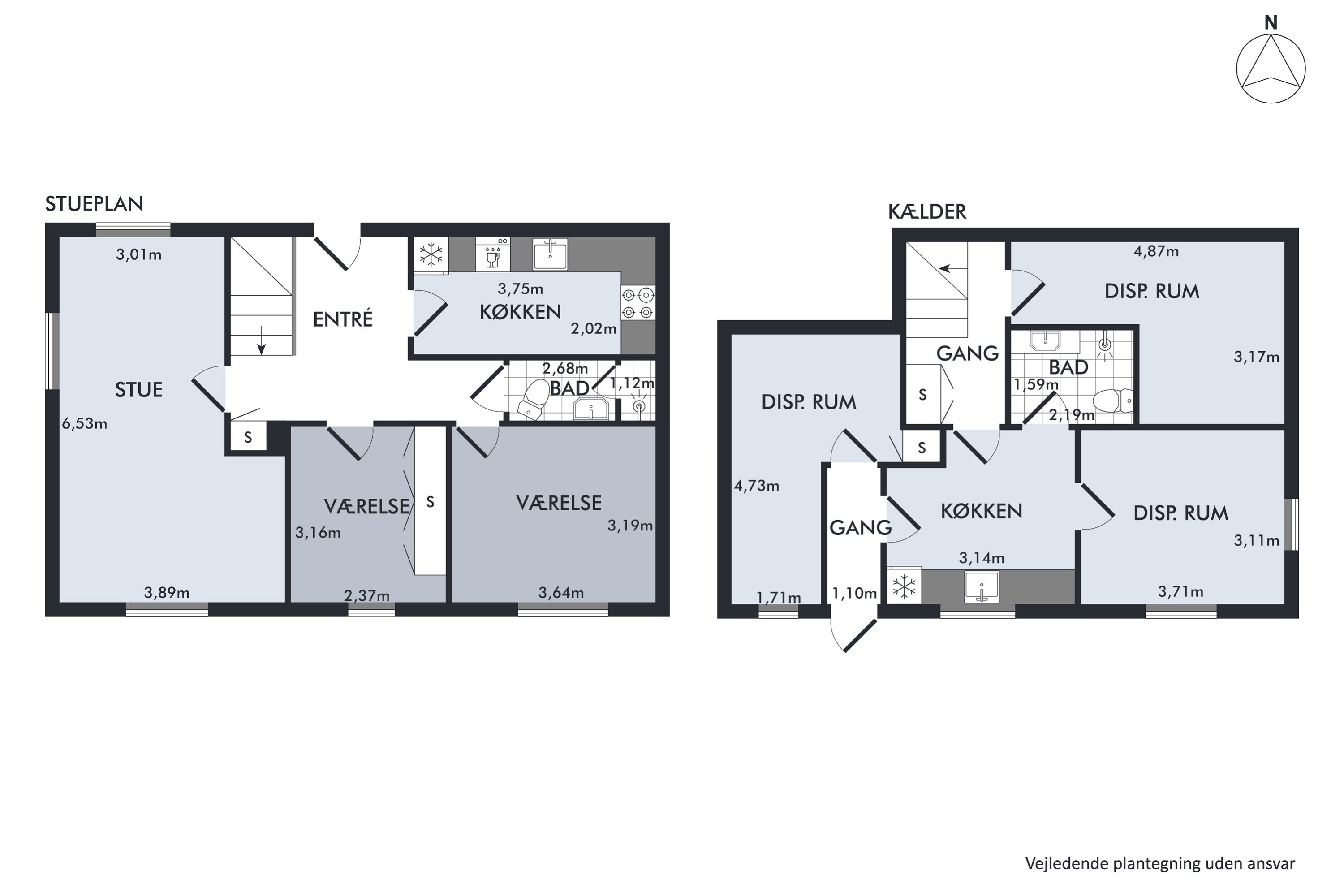 Plantegninger billede af Nymøllevej 143, Farstrup, 9240 Nibe