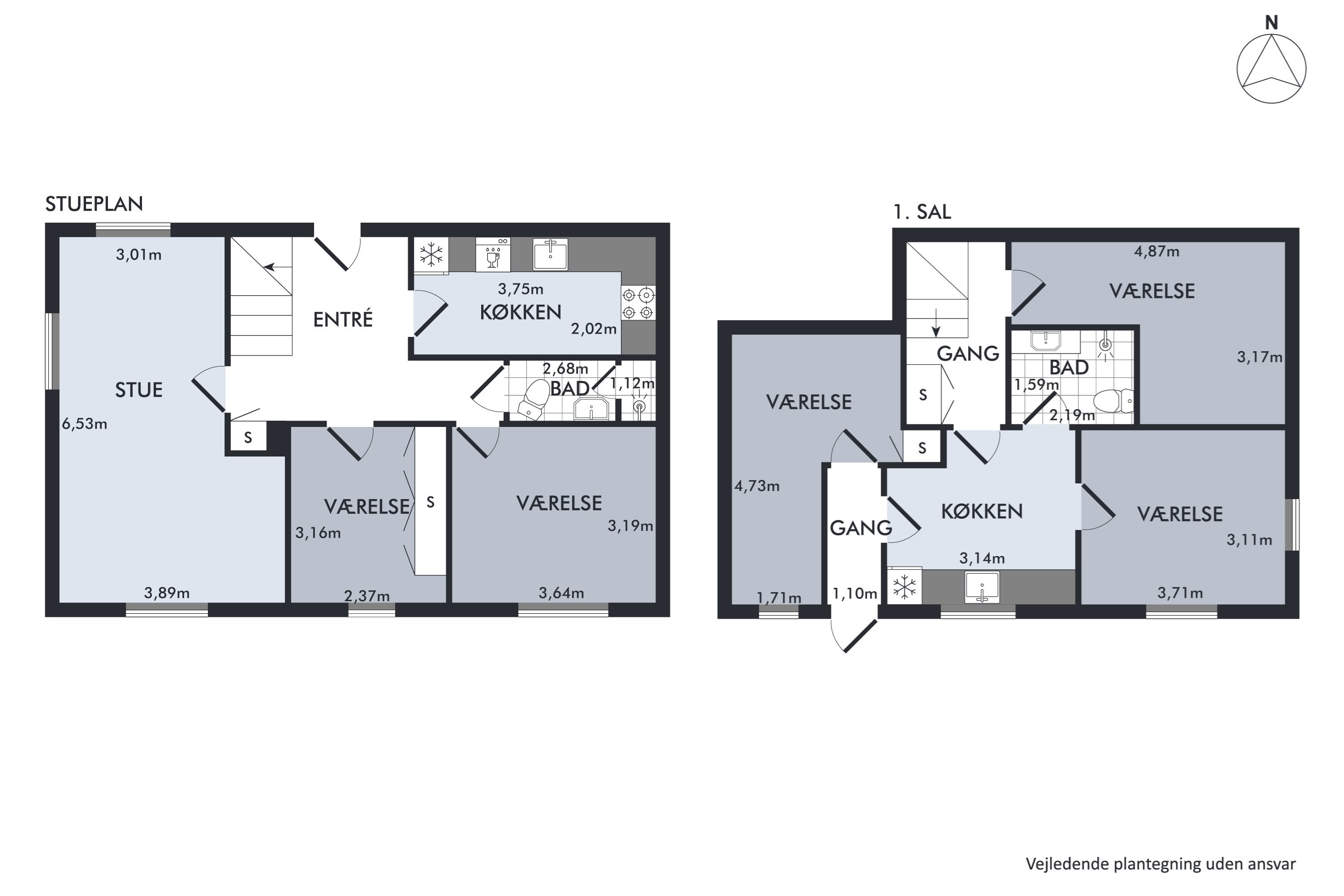 Plantegninger billede af Nymøllevej 143, Farstrup, 9240 Nibe