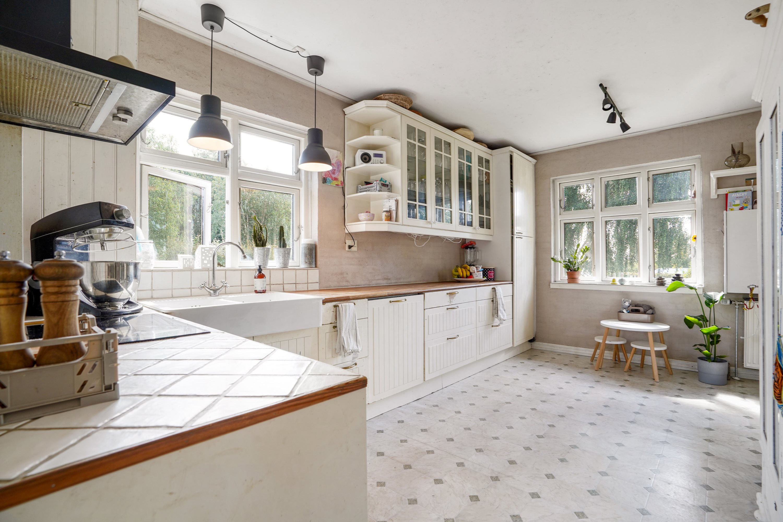 Fremhævet køkken billede i fuldskærmstilstand. Billede af Sildegravsbanken 2, Blanke, 5466 Asperup