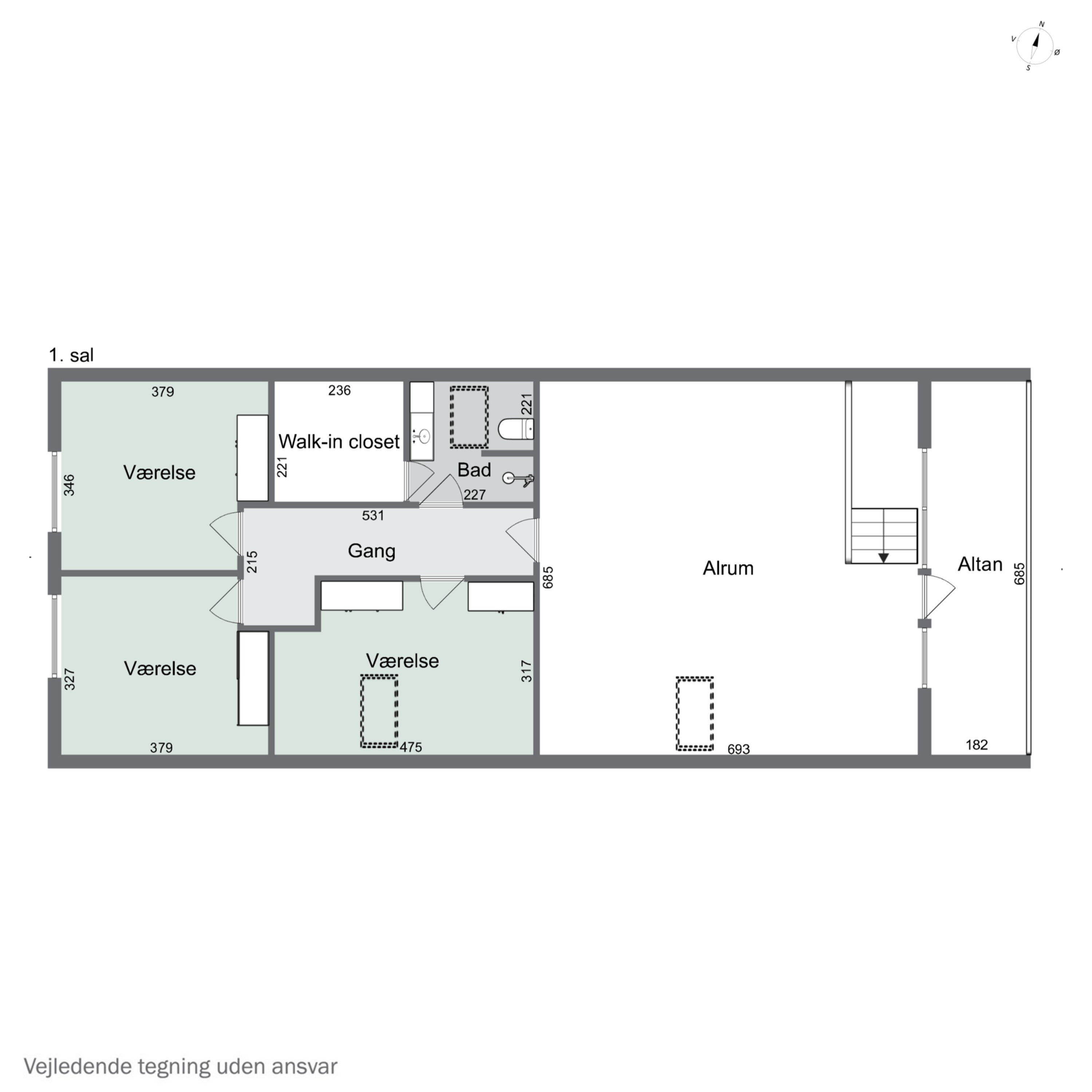 Plantegninger billede af Per Kirkebys Vej 1, 7430 Ikast